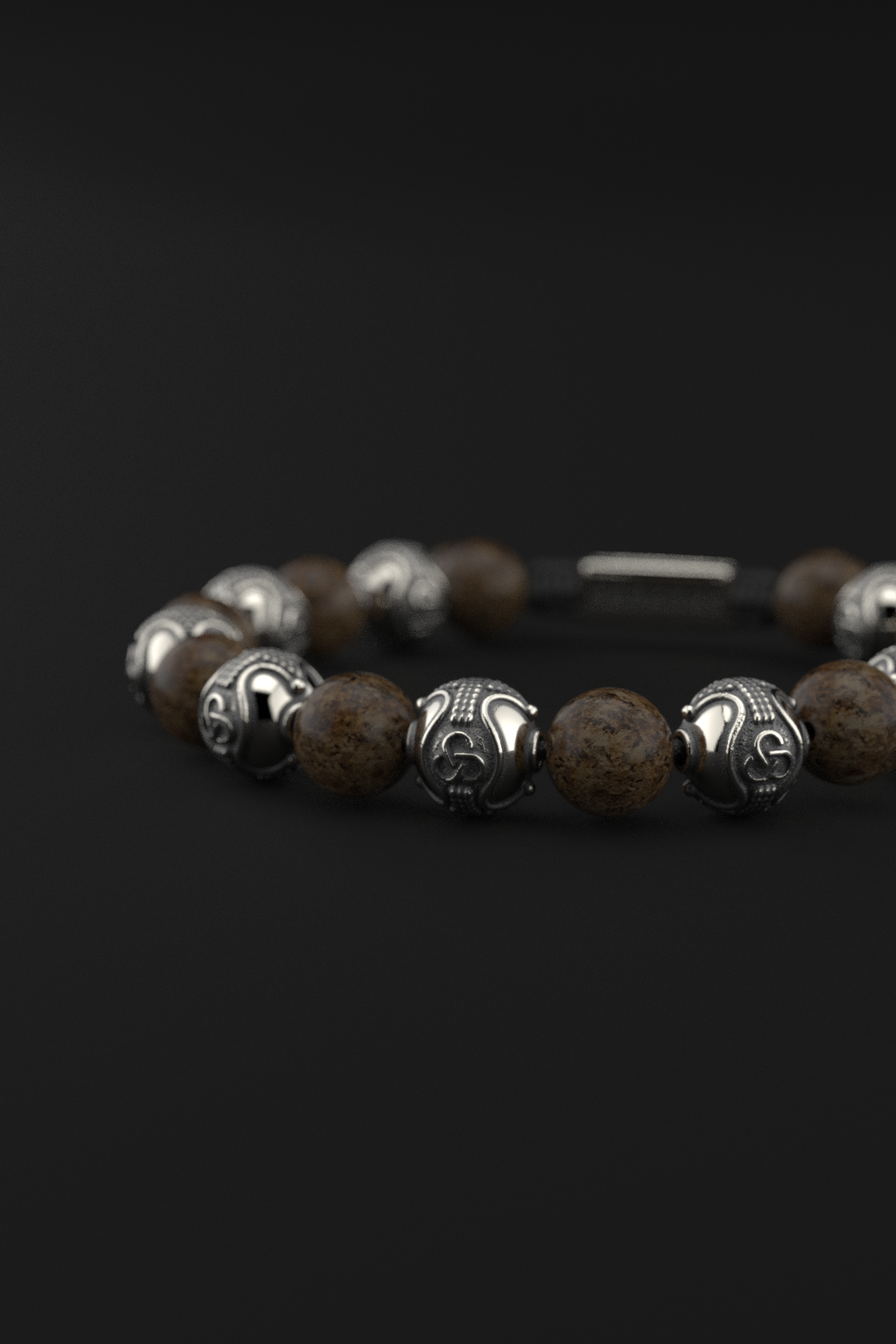 Bronzite Bracelet 10mm | Prestige