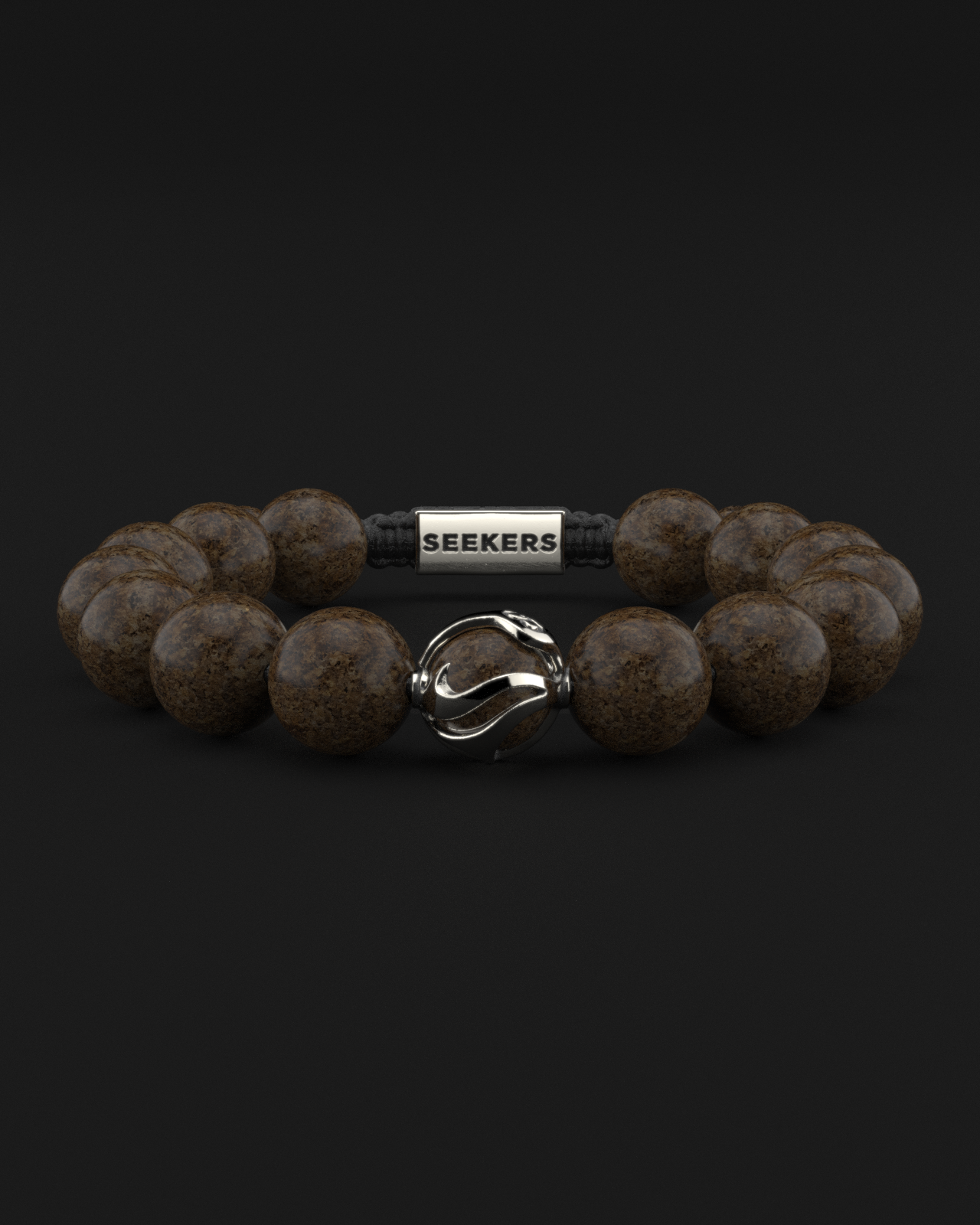 Bronzite Bracelet 12mm | Waves