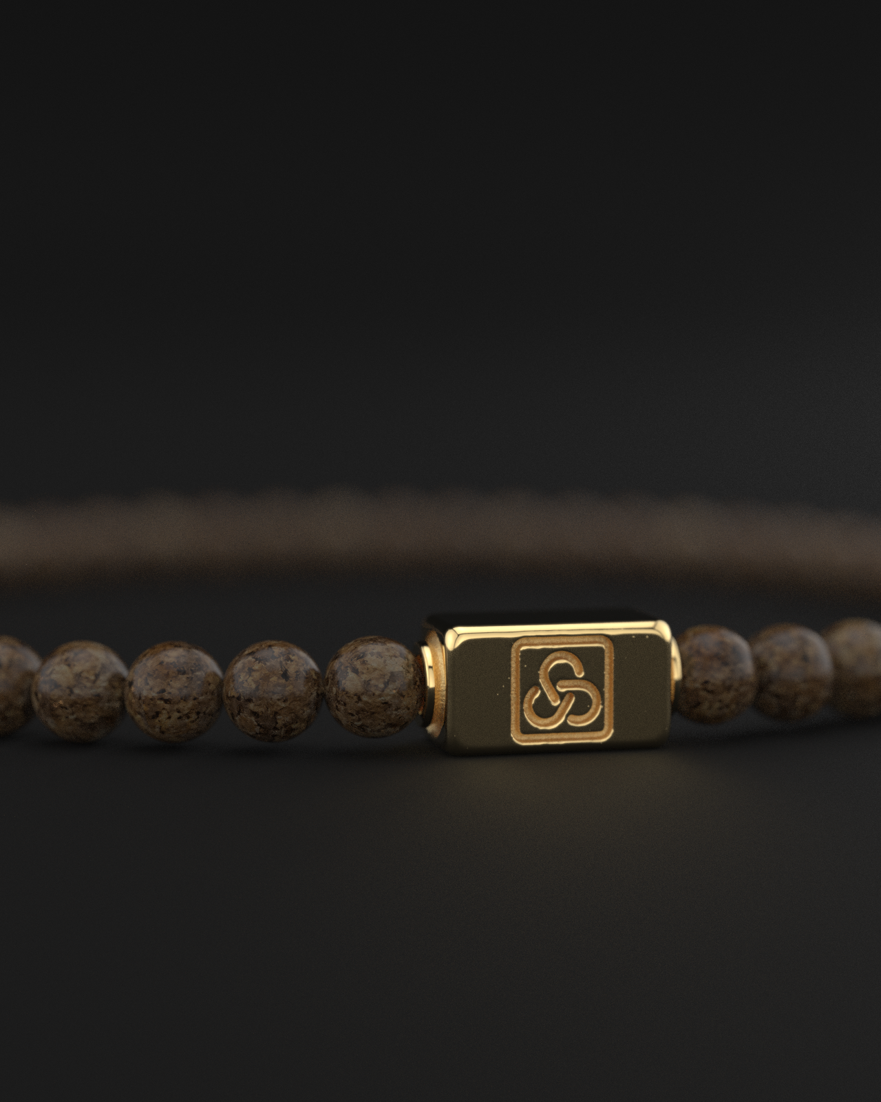 Bronzite Bracelet 4mm | Essential