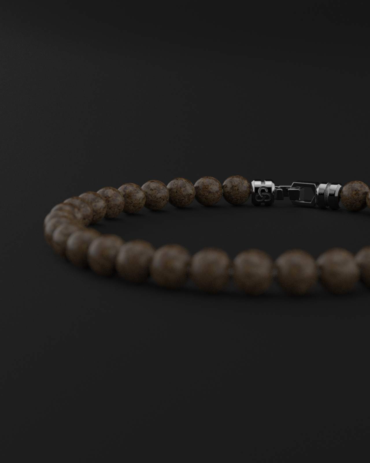 Bronzite Bracelet 6mm | VERTEX