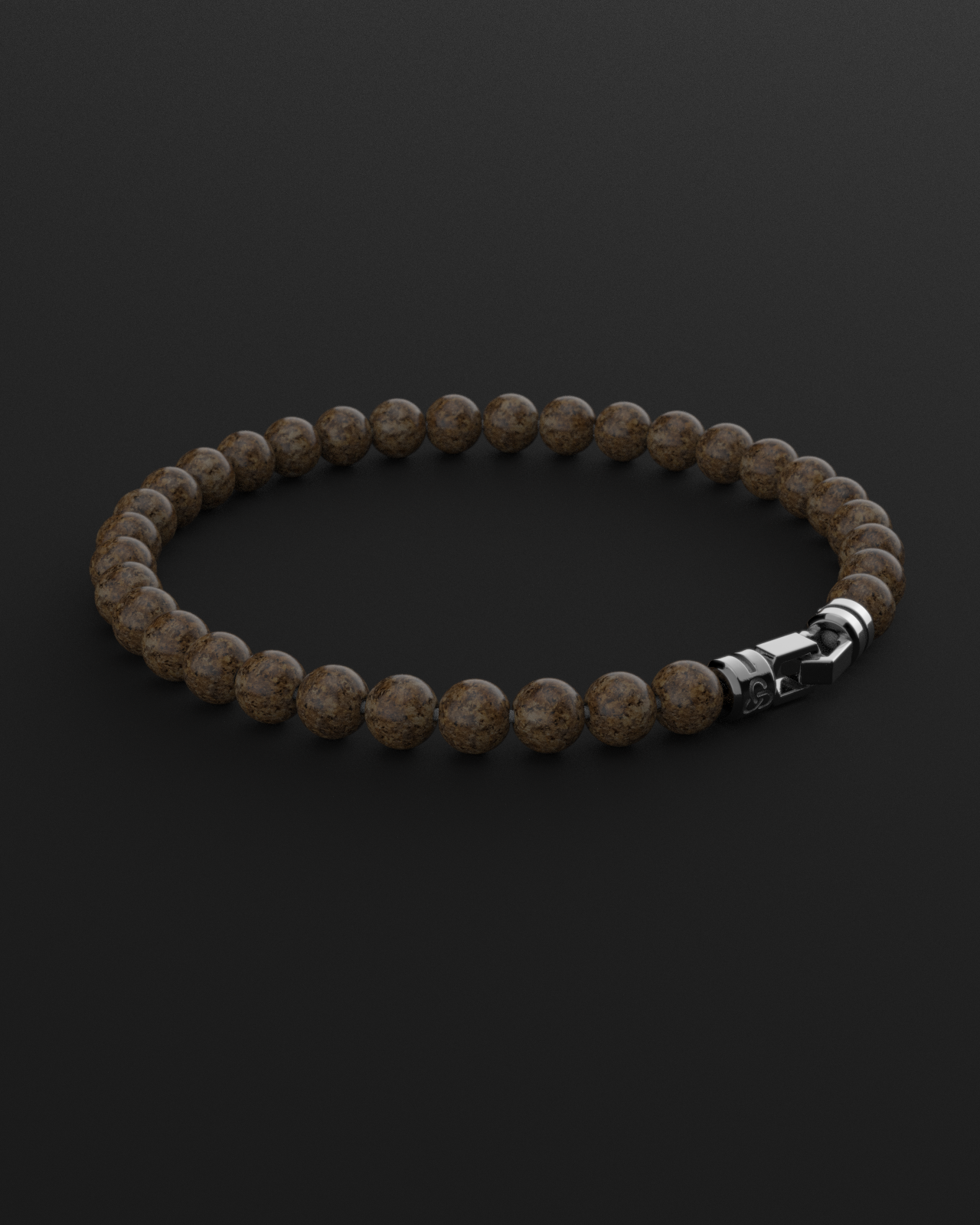 Bronzite Bracelet 6mm | VERTEX