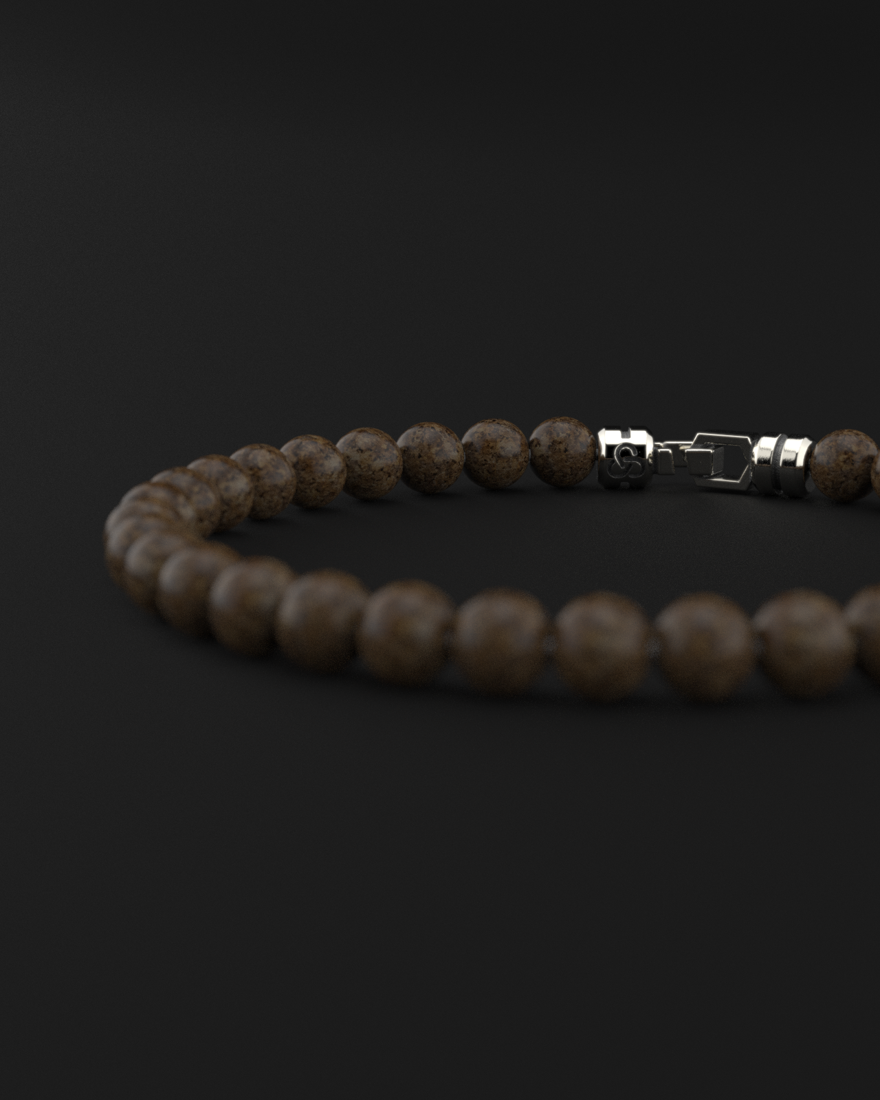 Bronzite Bracelet 6mm | VERTEX