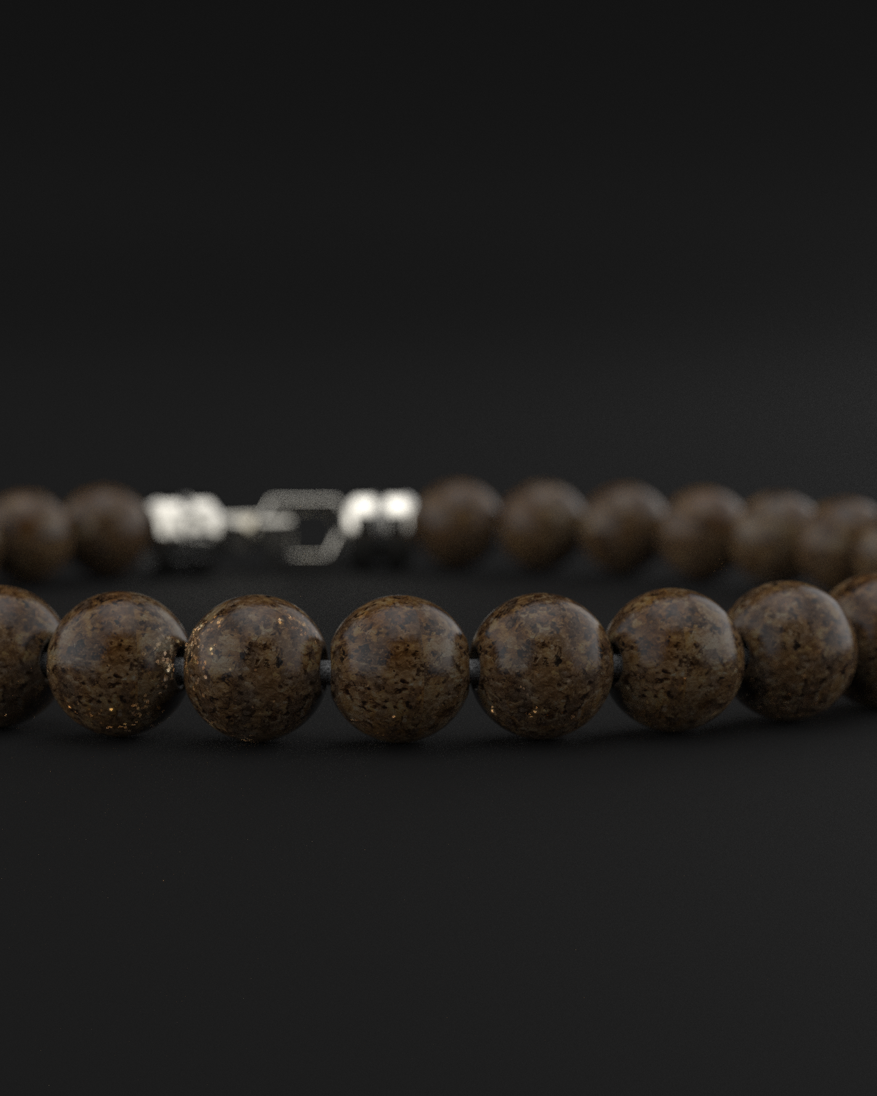 Bronzite Bracelet 6mm | VERTEX