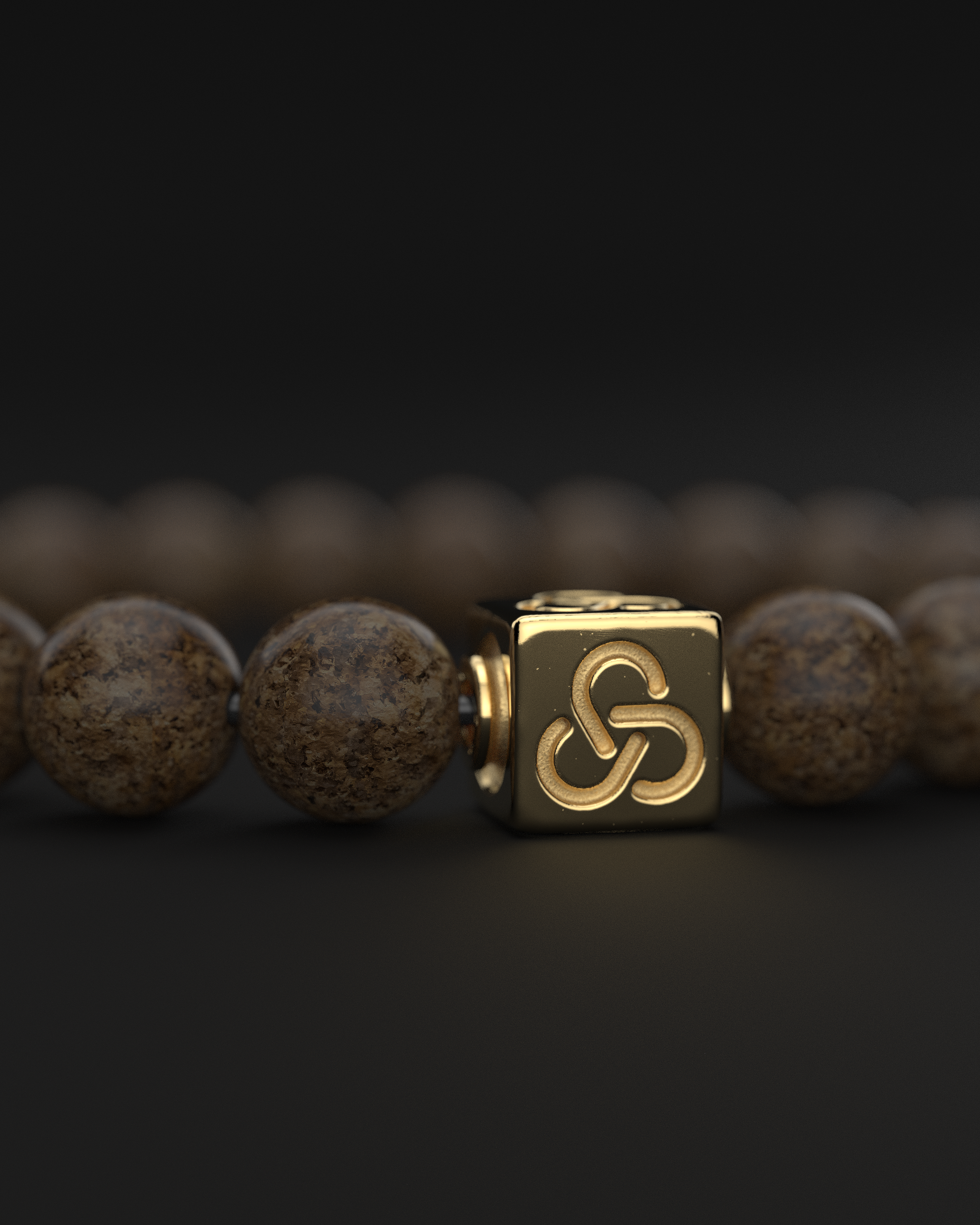 Bronzite Bracelet 8mm | Essential