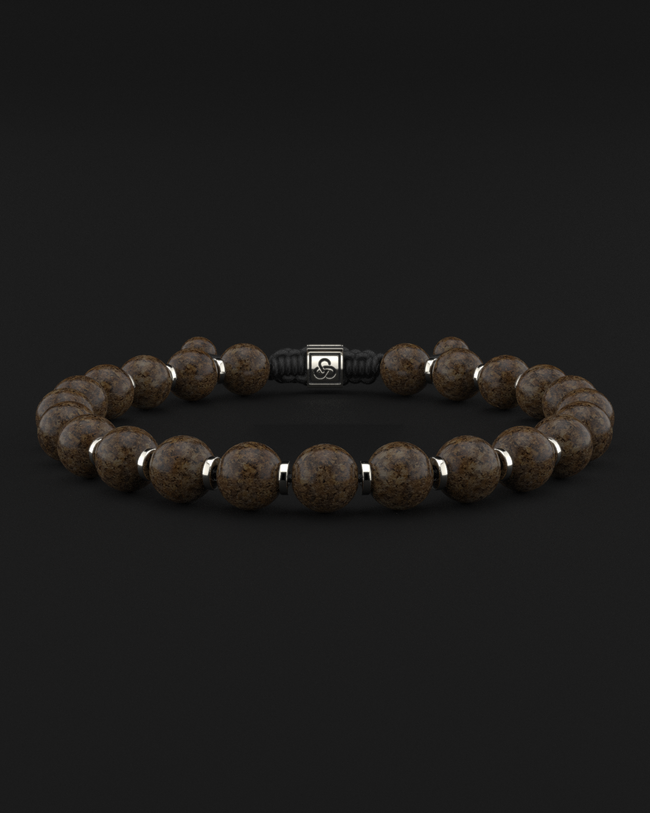 Bronzite Bracelet 8mm | Prayer