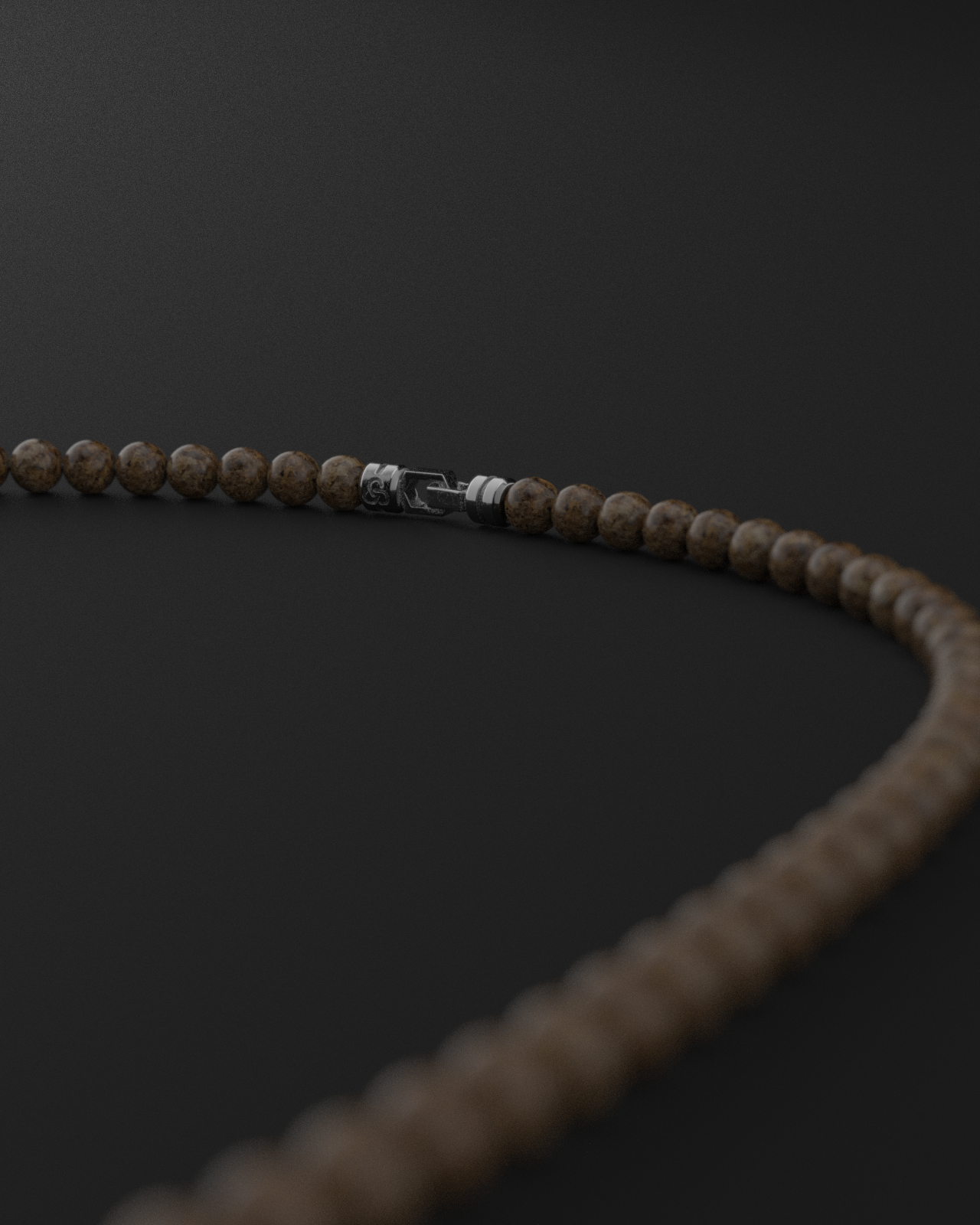 Bronzite Necklace 6mm | Vertex