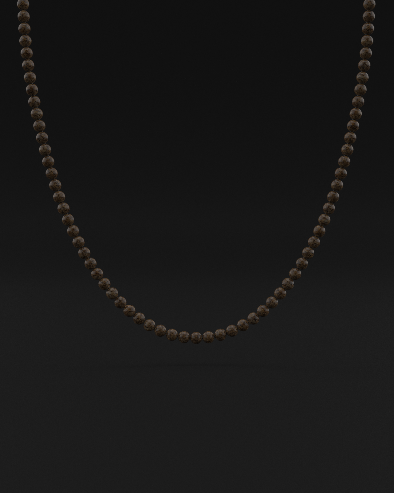 Bronzite Necklace 6mm | Vertex