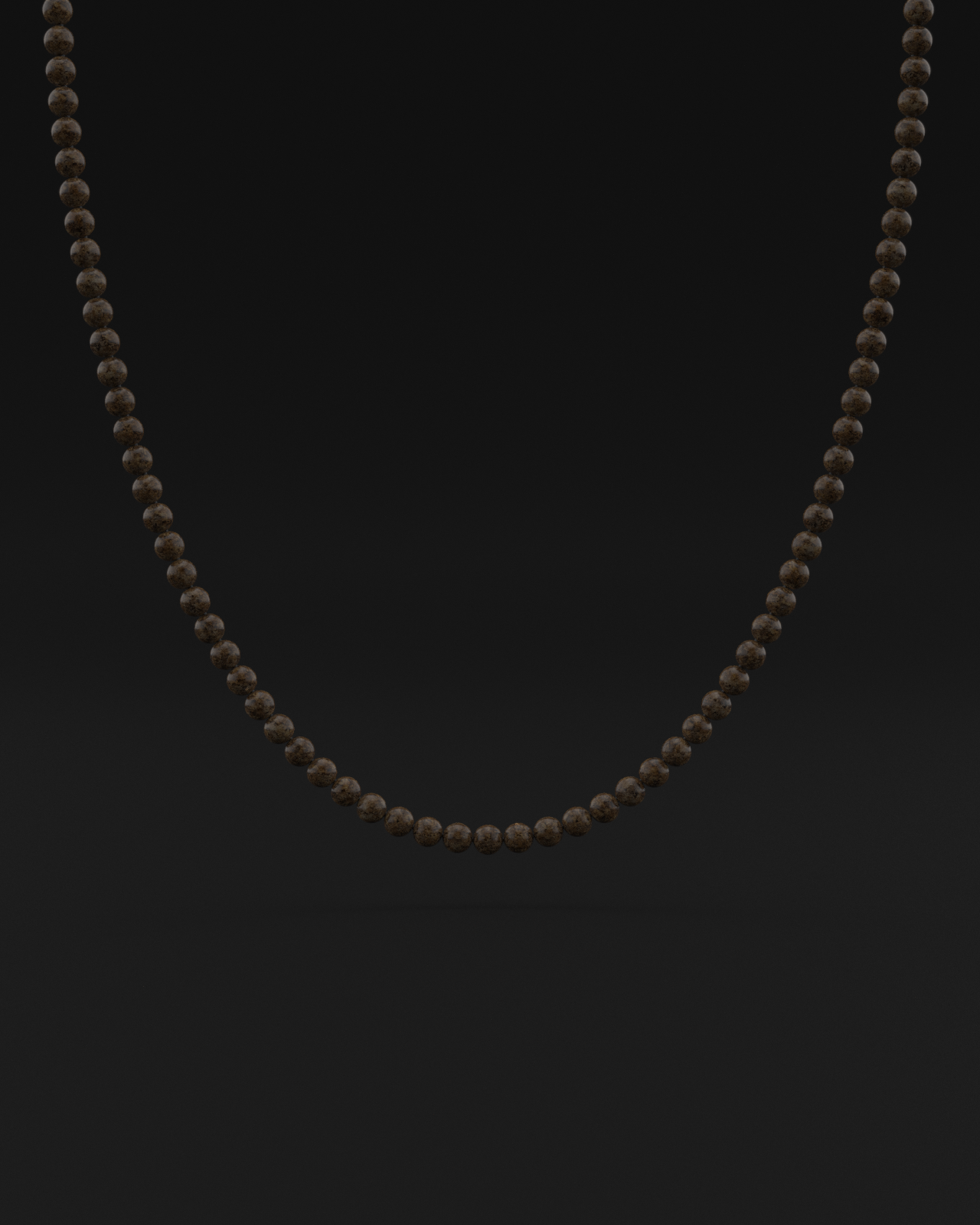 Bronzite Necklace 6mm | Vertex