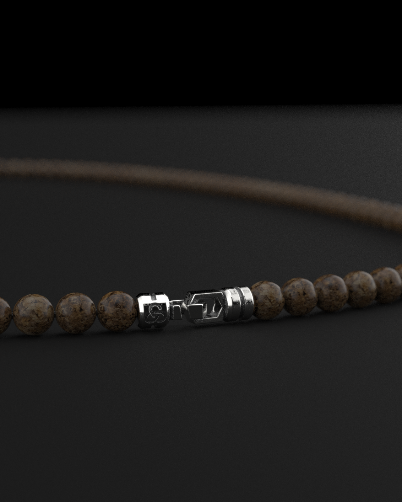 Bronzite Necklace 6mm | Vertex