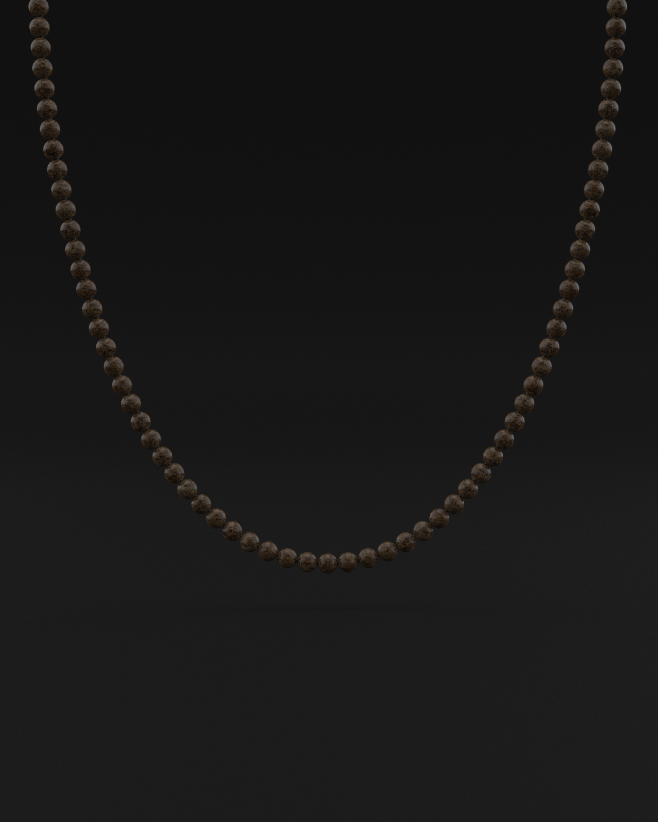 Bronzite Necklace 6mm | Vertex