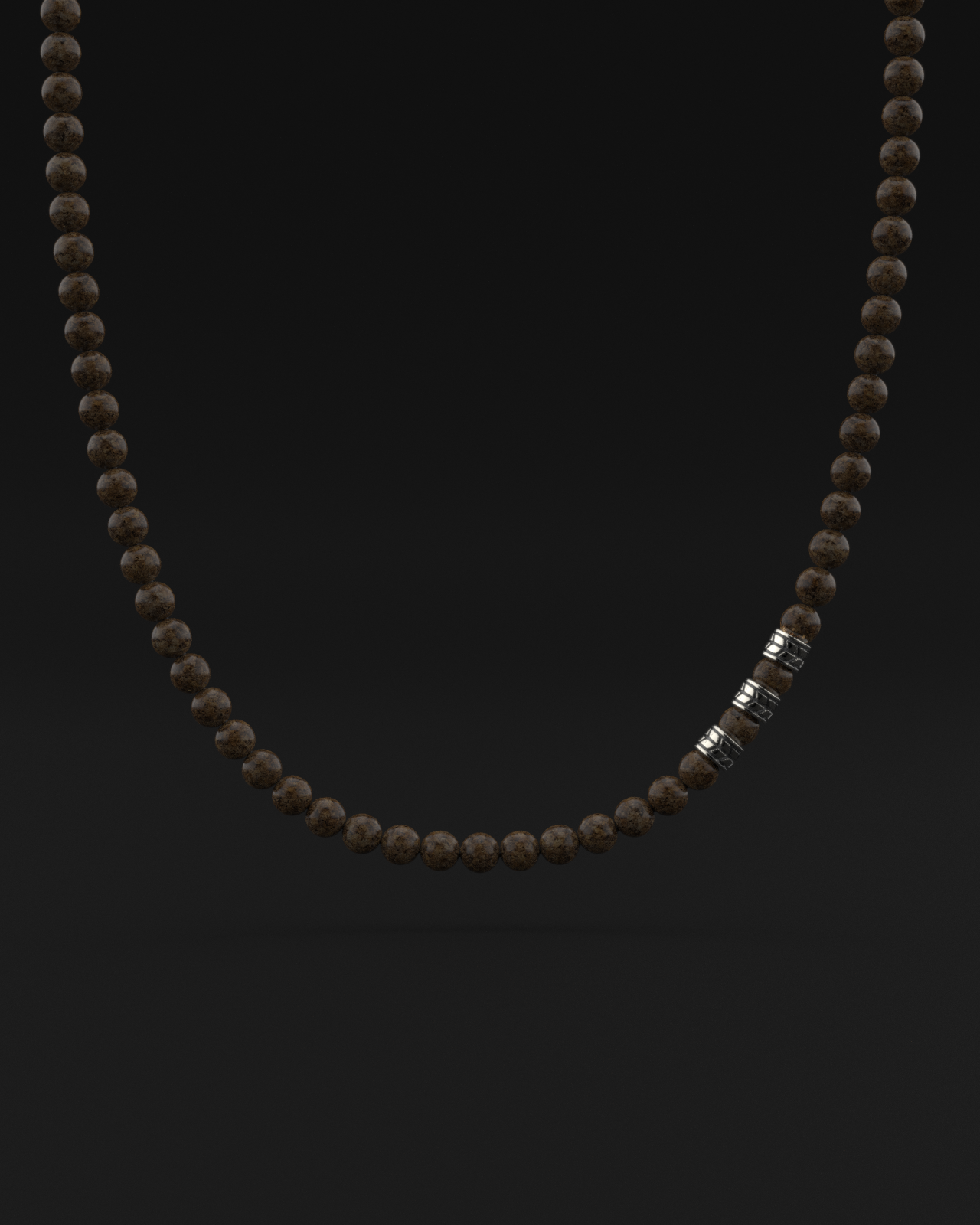 Bronzite Necklace 8mm | Royale