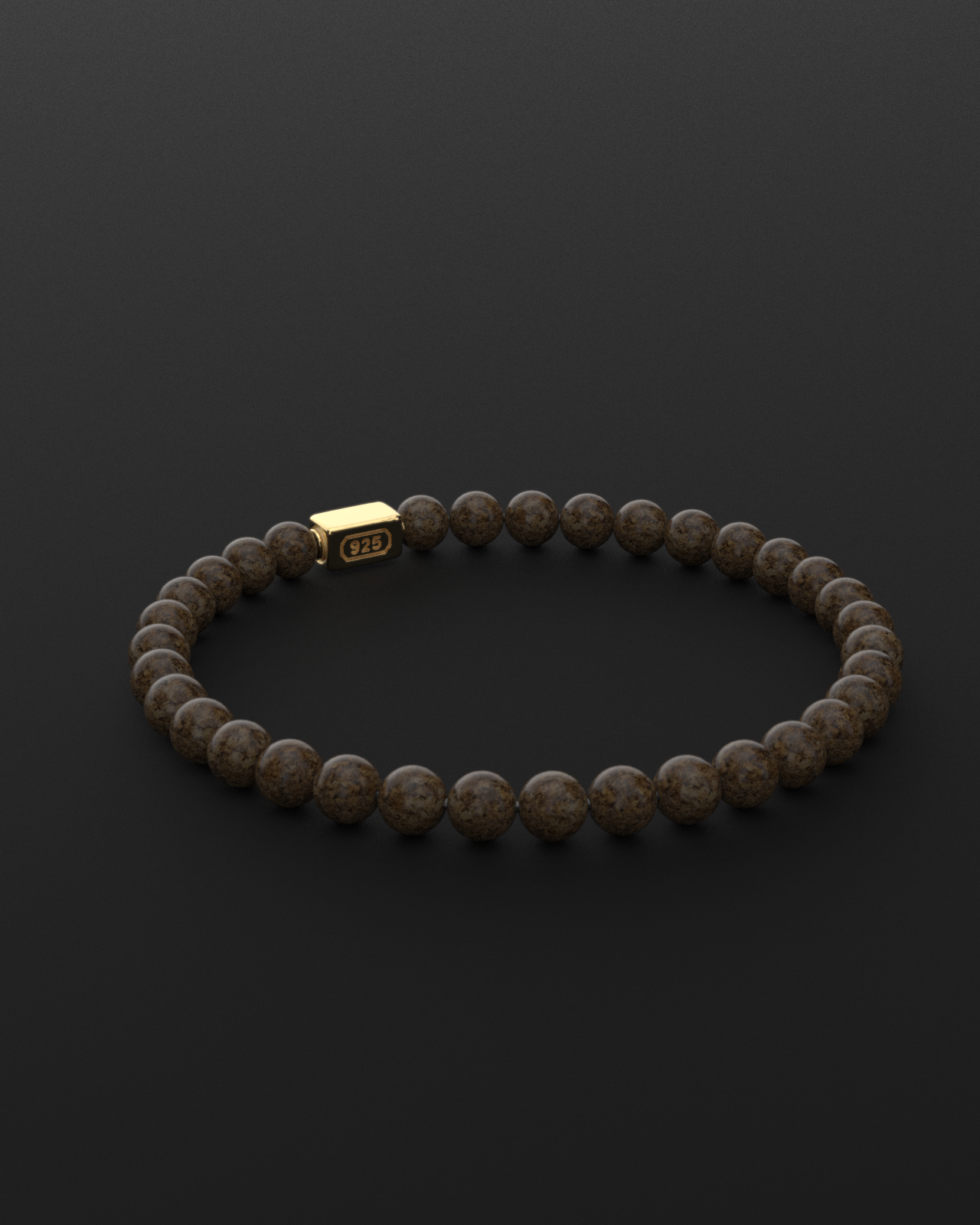 Bronzite Bracelet 6mm | Essential