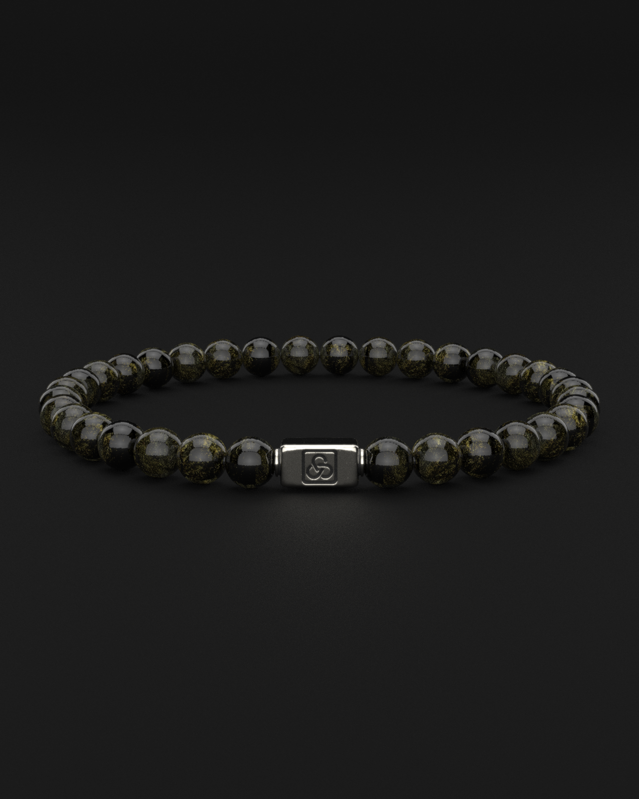 Obsidian Bracelet 6mm | Essential