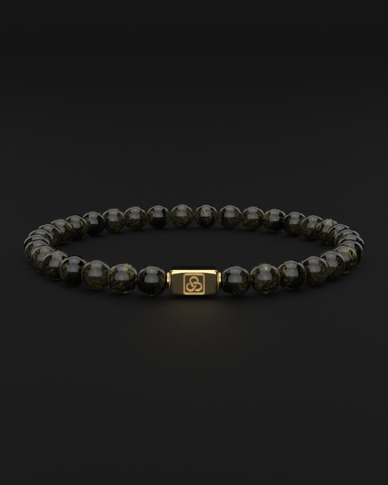 Obsidian Bracelet 6mm | Essential