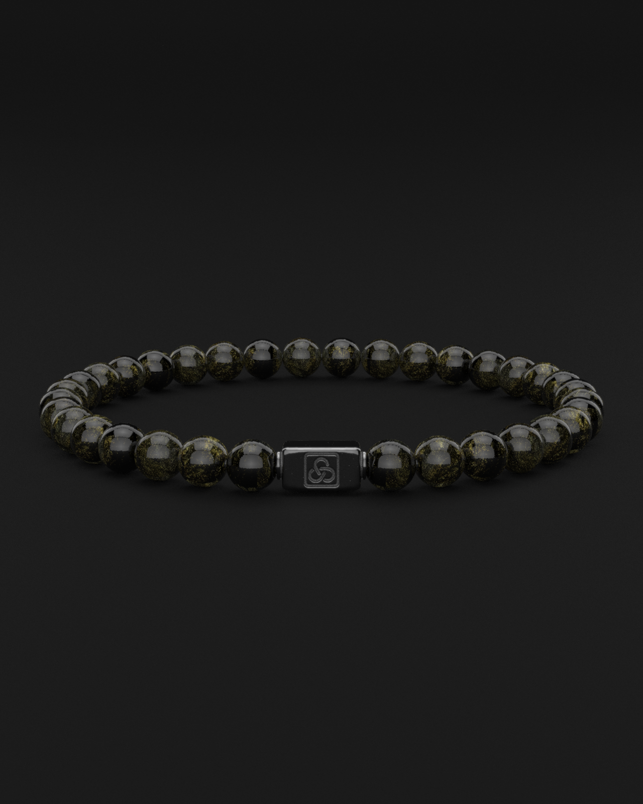 Obsidian Bracelet 6mm | Essential