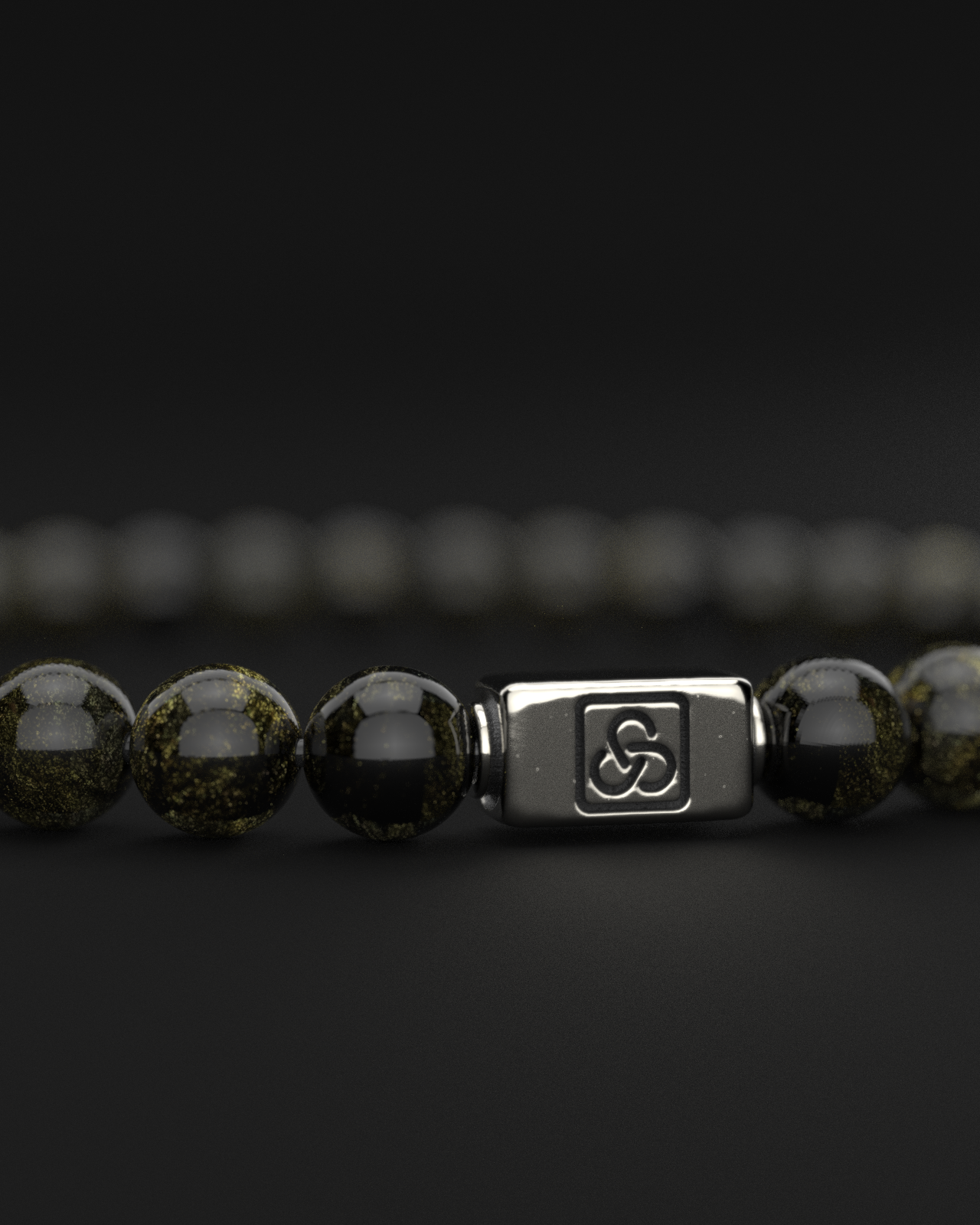 Obsidian Bracelet 6mm | Essential