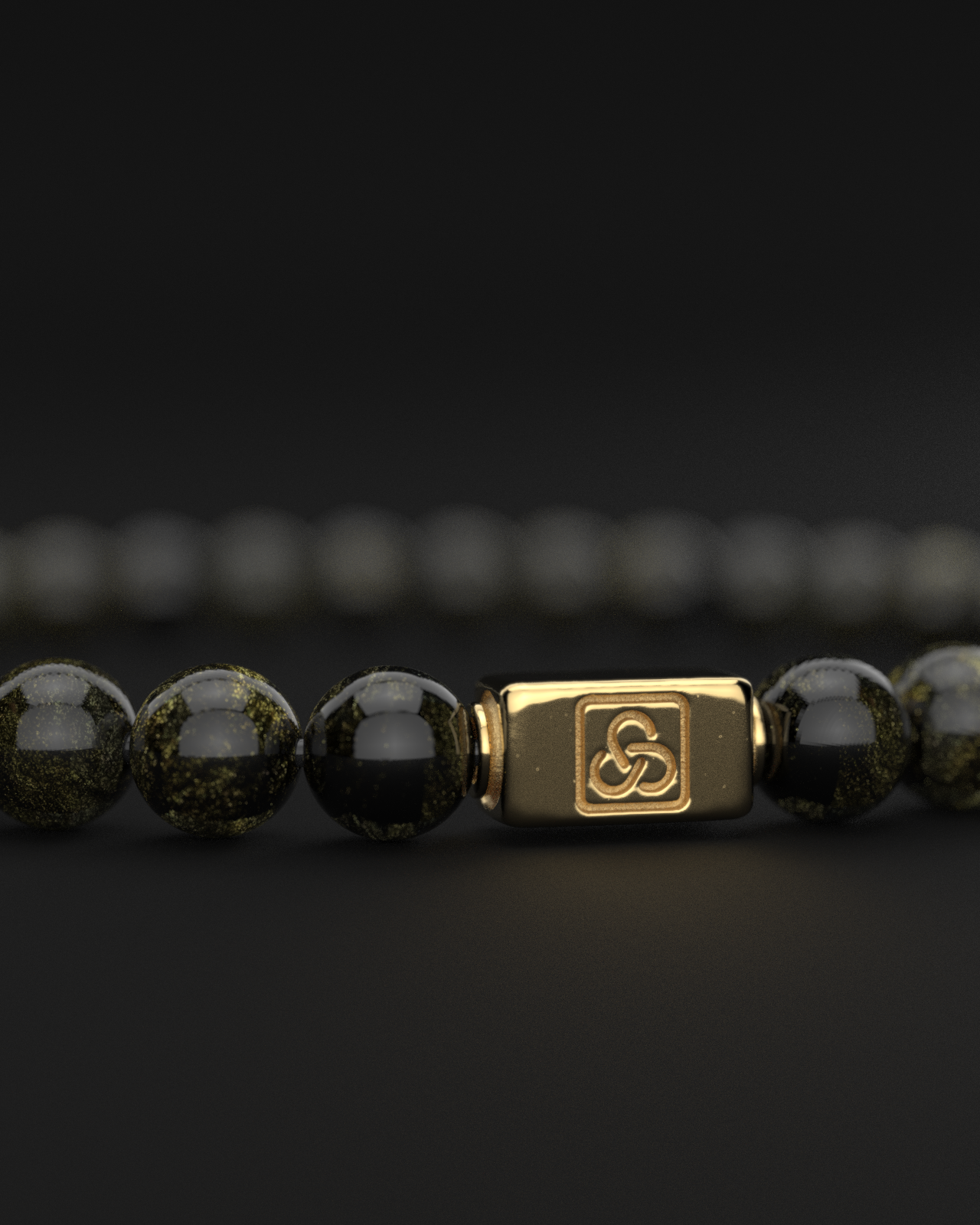 Obsidian Bracelet 6mm | Essential