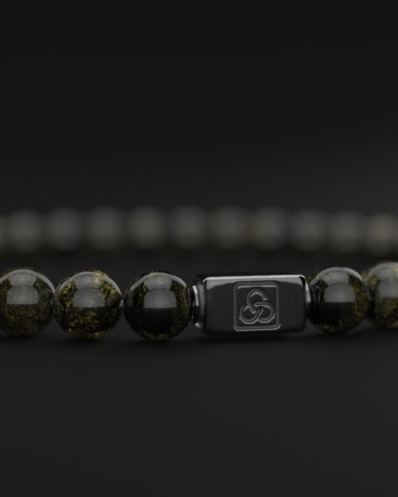 Obsidian Bracelet 6mm | Essential