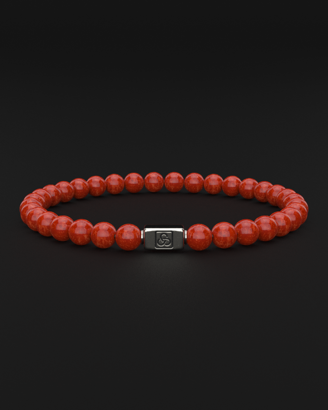 Red Jade Bracelet 6mm | Essential