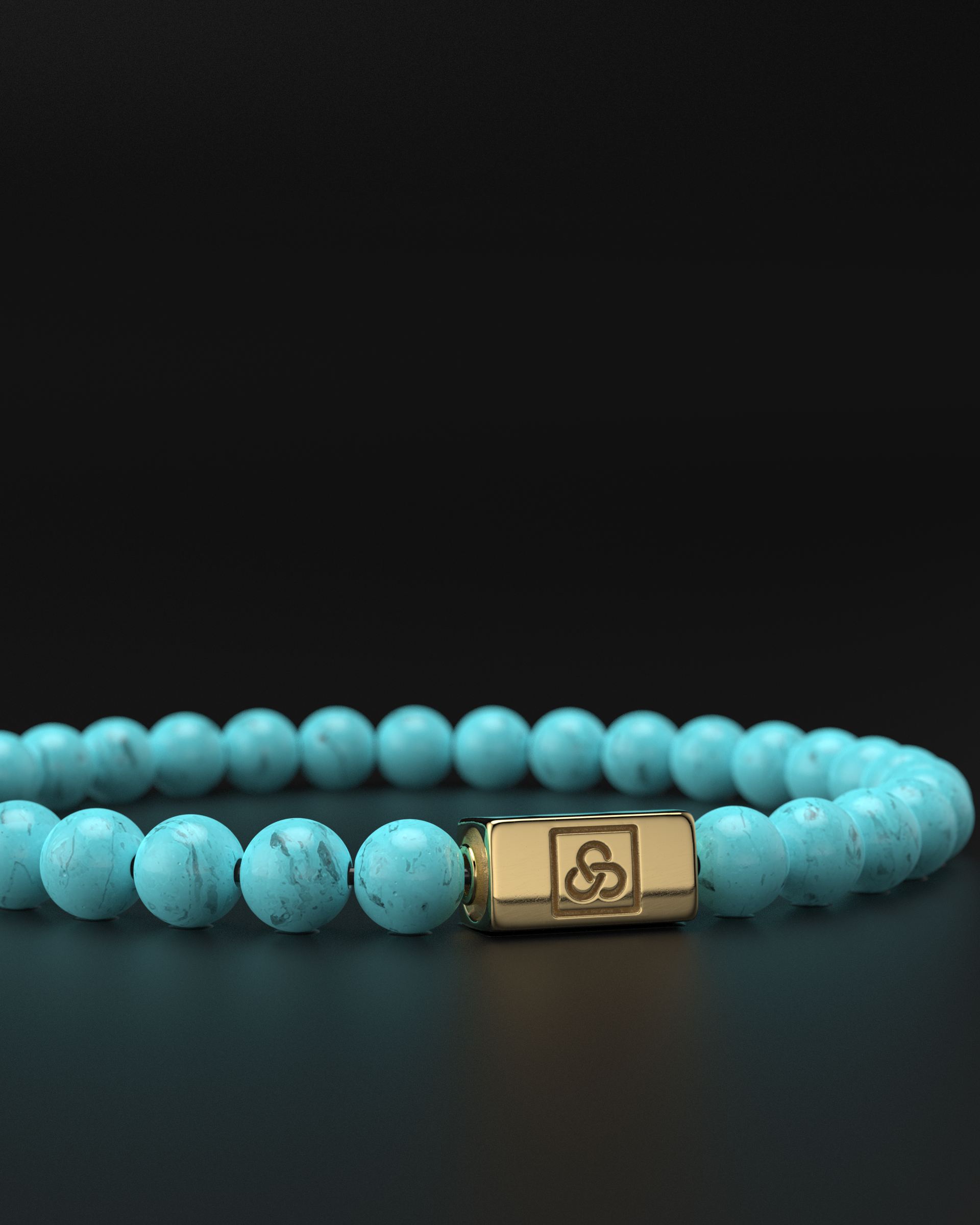 Turquoise Bracelet 6mm | Essential