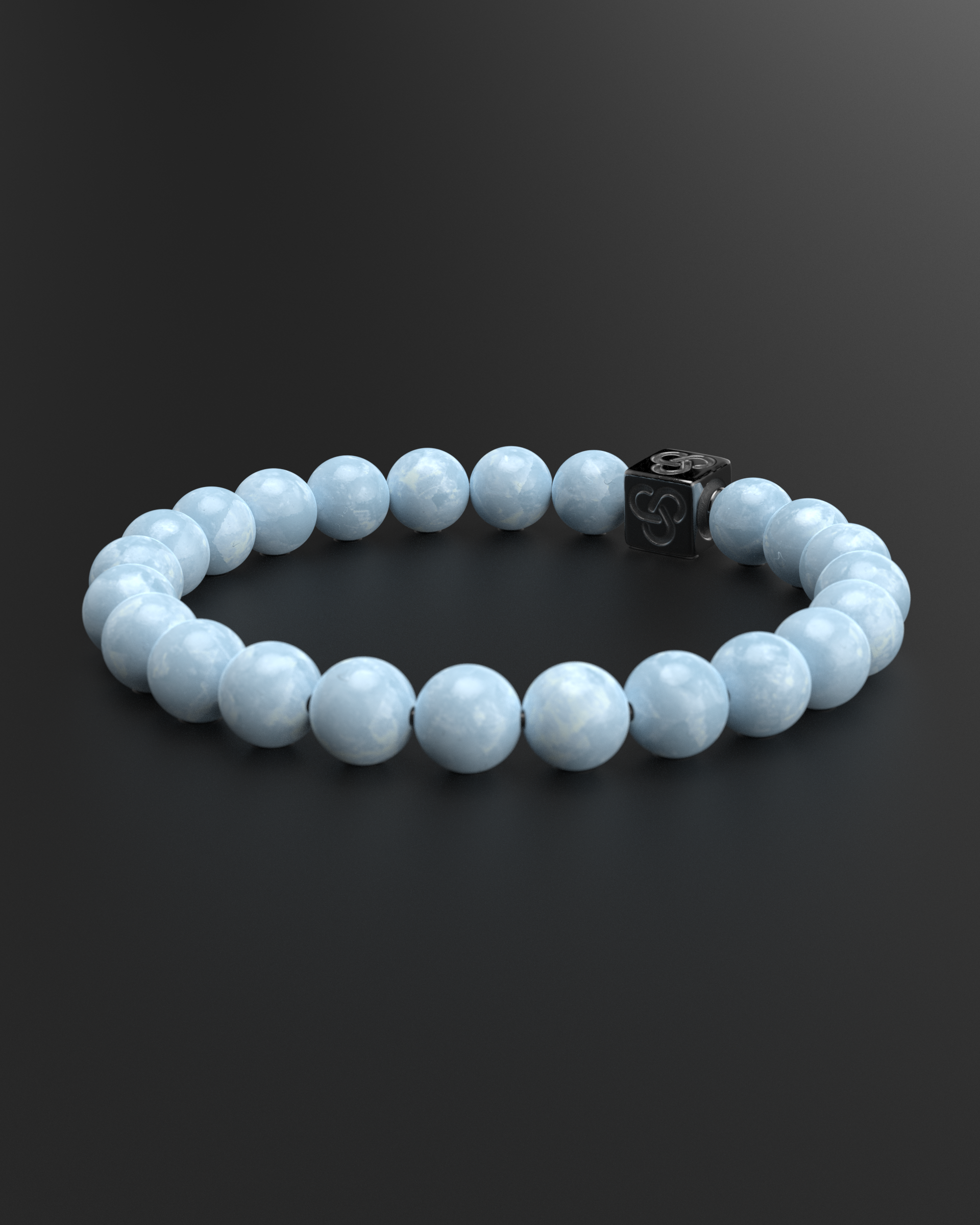 Aquamarine Bracelet 8mm | Essential