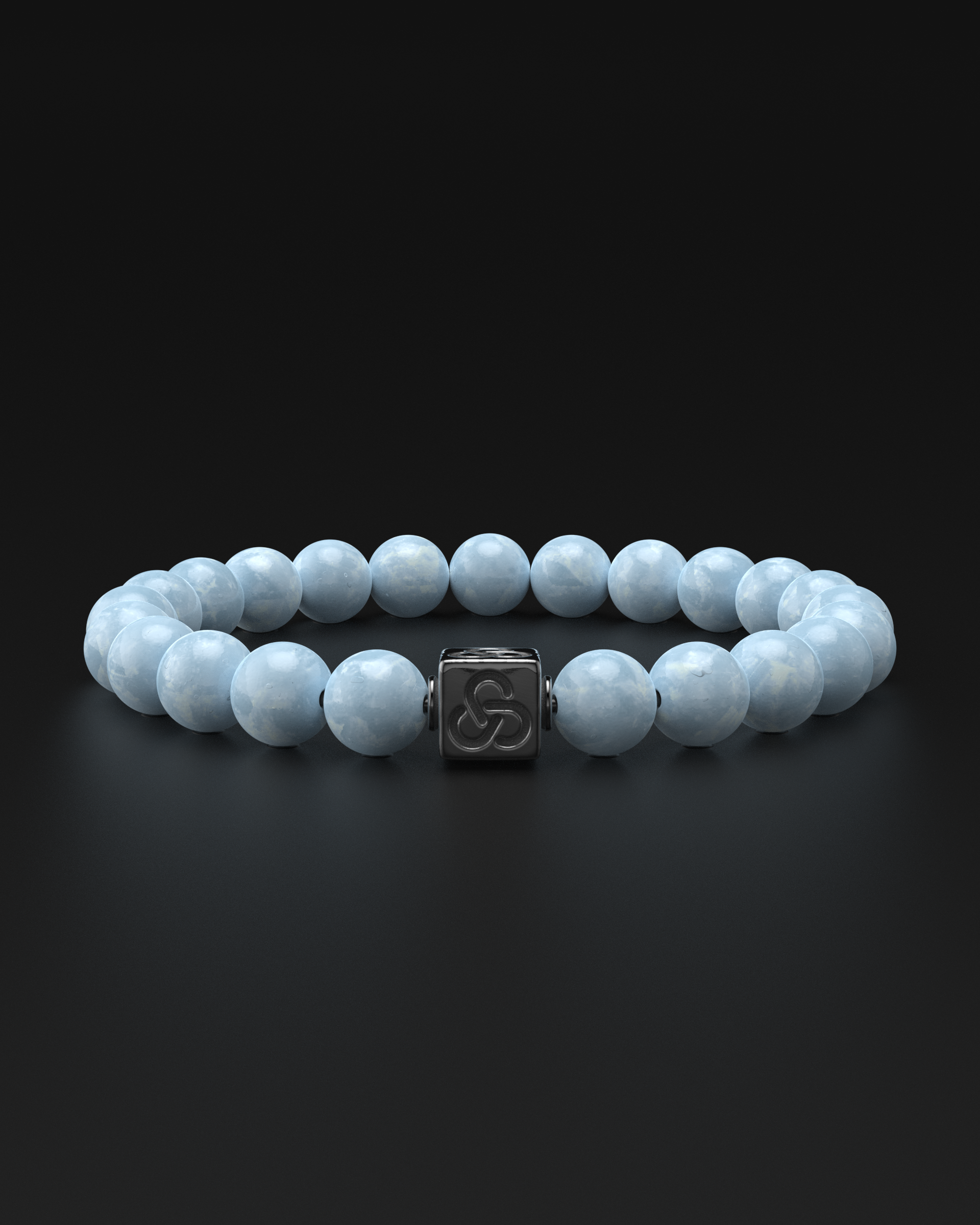 Aquamarine Bracelet 8mm | Essential