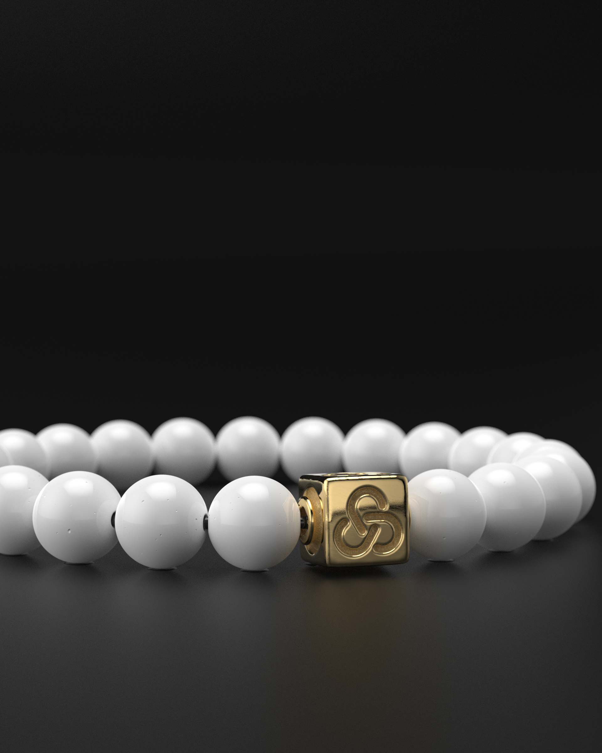 Tridacna Bracelet 8mm | Essential