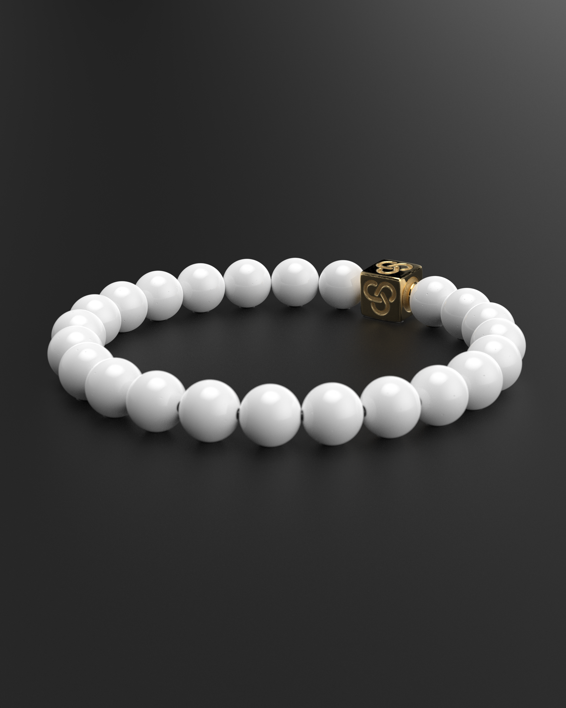 Tridacna Bracelet 8mm | Essential