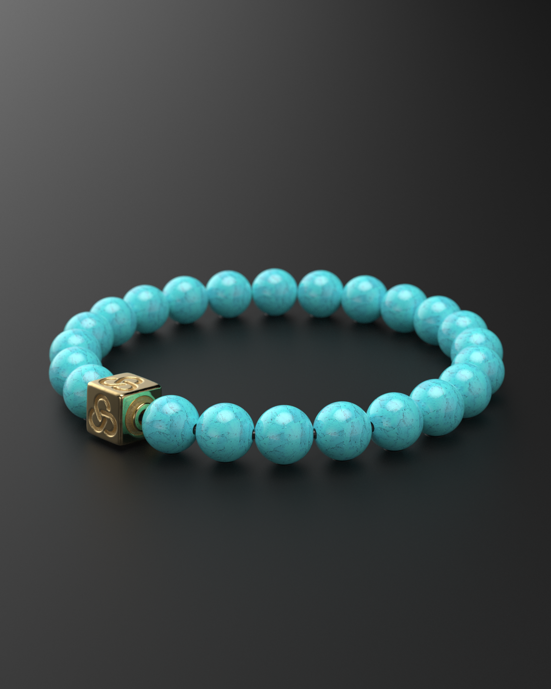 Turquoise Bracelet 8mm | Essential