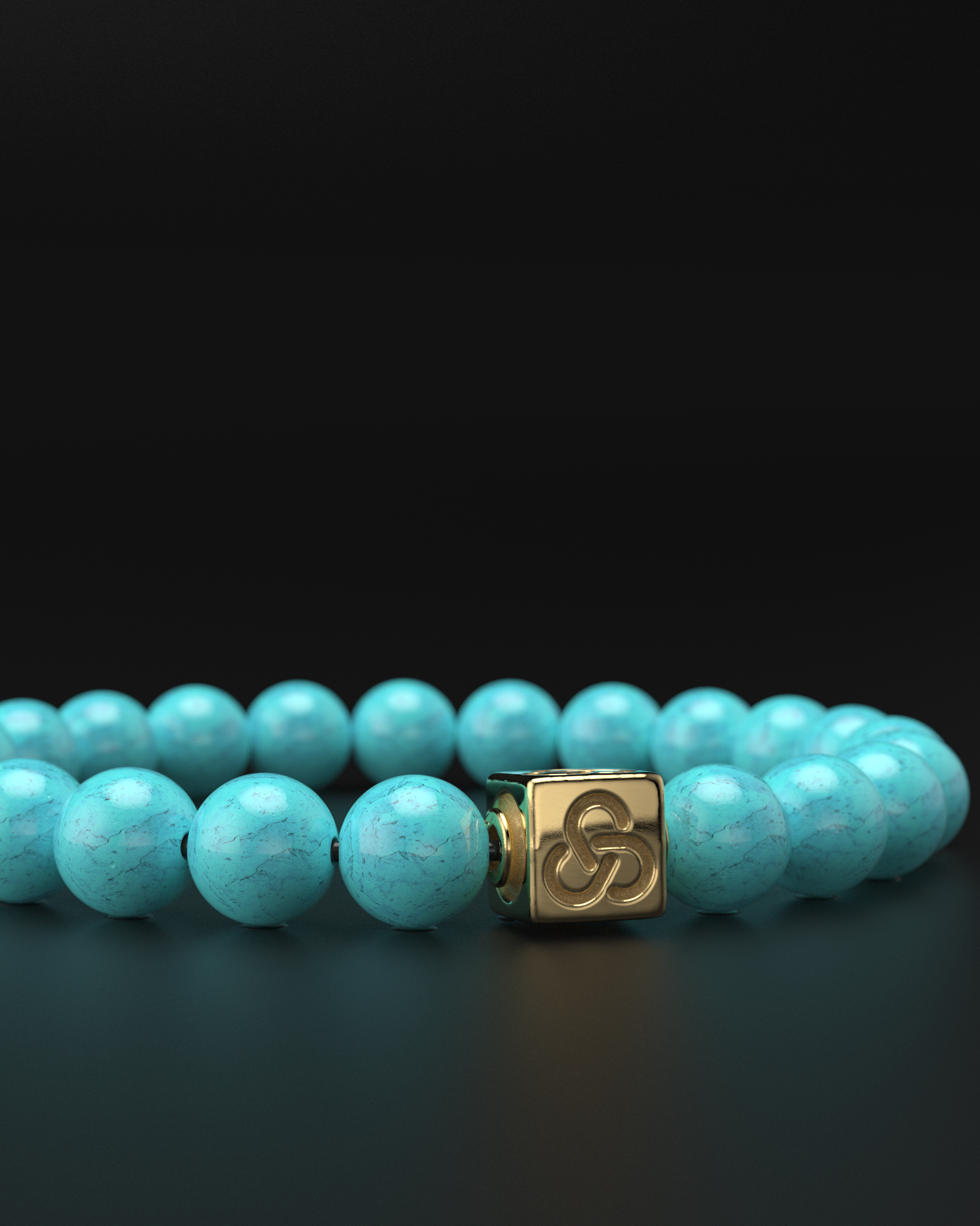 Bracelet Turquoise 8mm | Essentiel