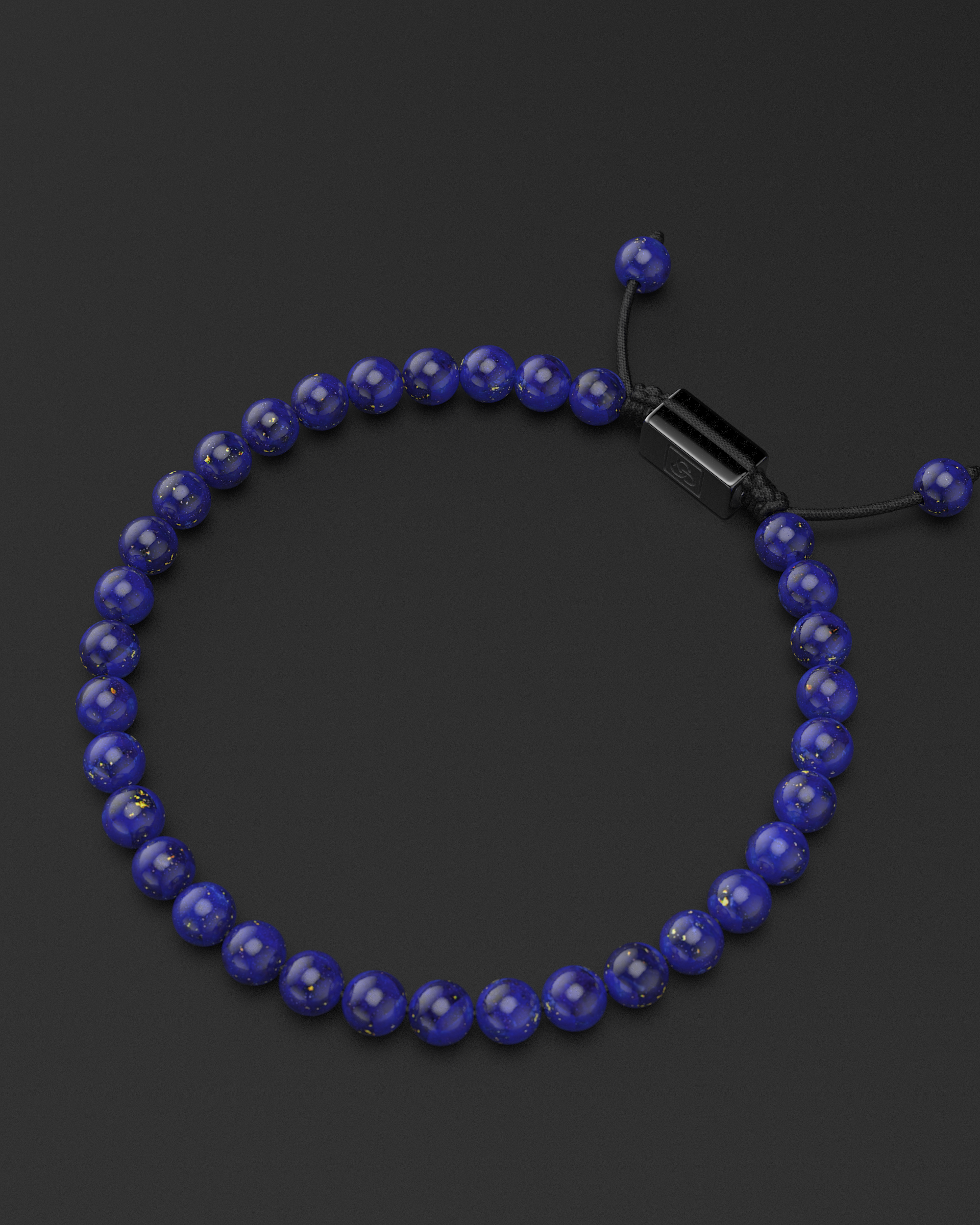 Bracciale Lapislazzuli 6mm | Essenziale