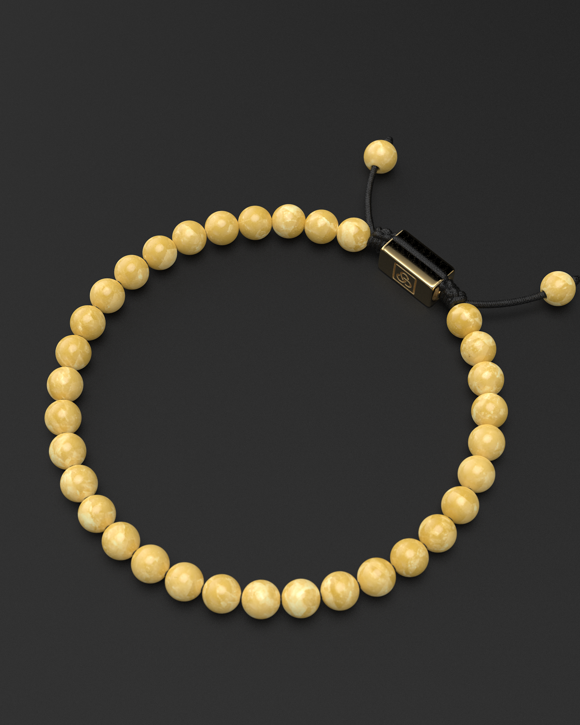 Bracelet Agate Picasso 6mm | Essentiel