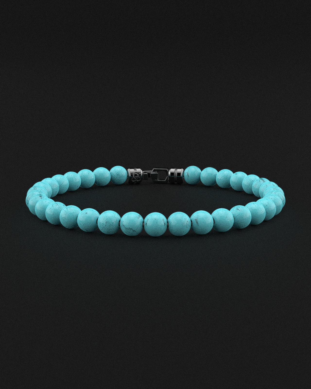 Bracelet Turquoise Mat 6mm | SOMMET
