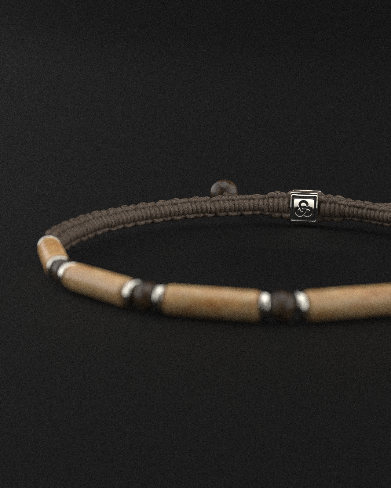 Jasper + Bronzite Bracelet 4mm | VITA