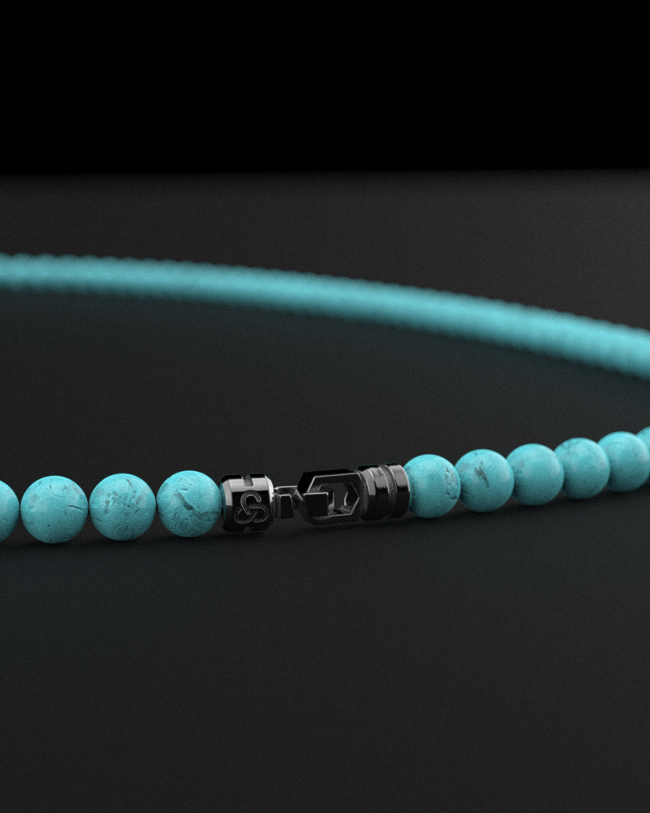 Turquoise Necklace 6mm | Vertex