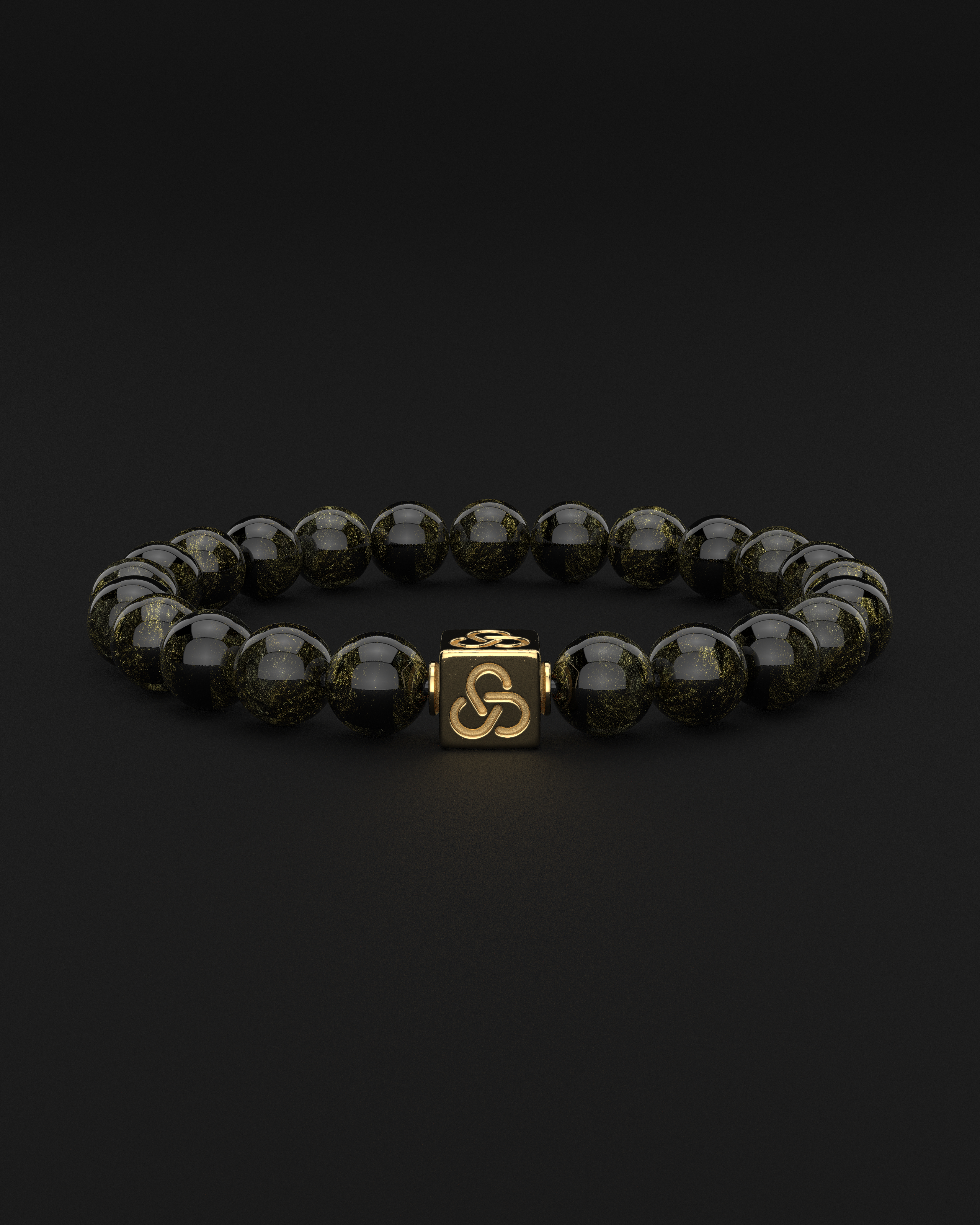 Obsidian Bracelet 8mm | Essential