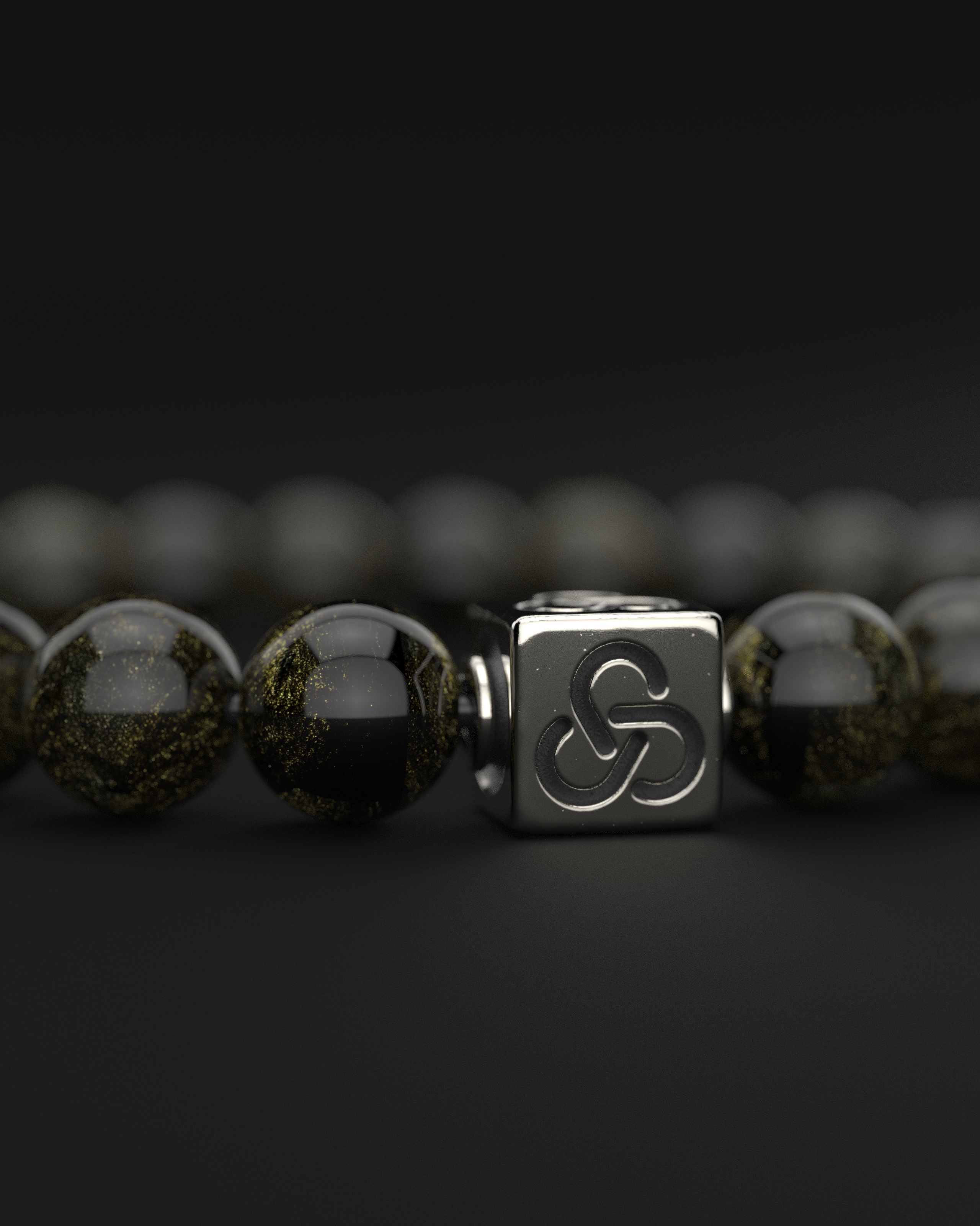 Obsidian Bracelet 8mm | Essential