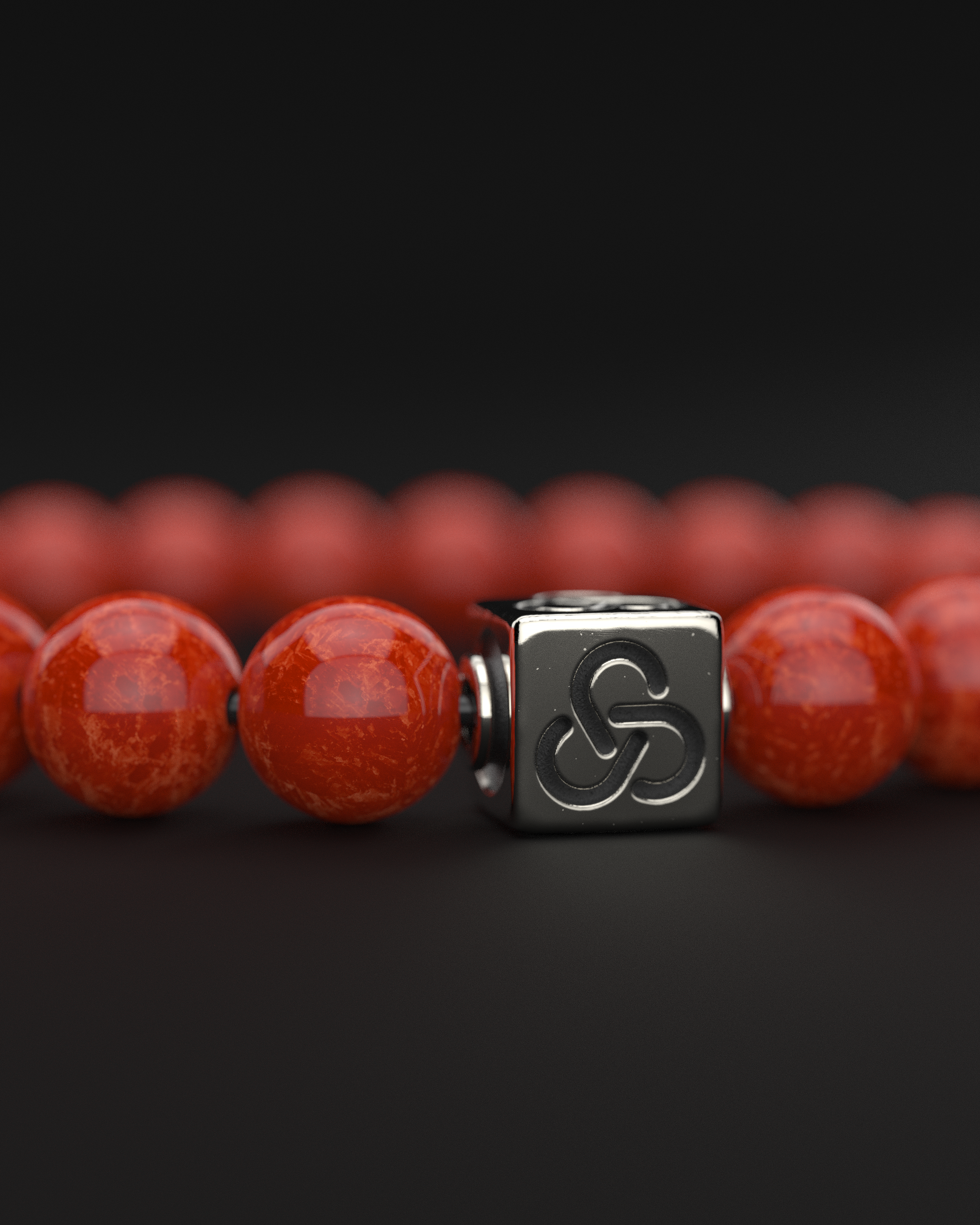 Red Jade Bracelet 8mm | Essential