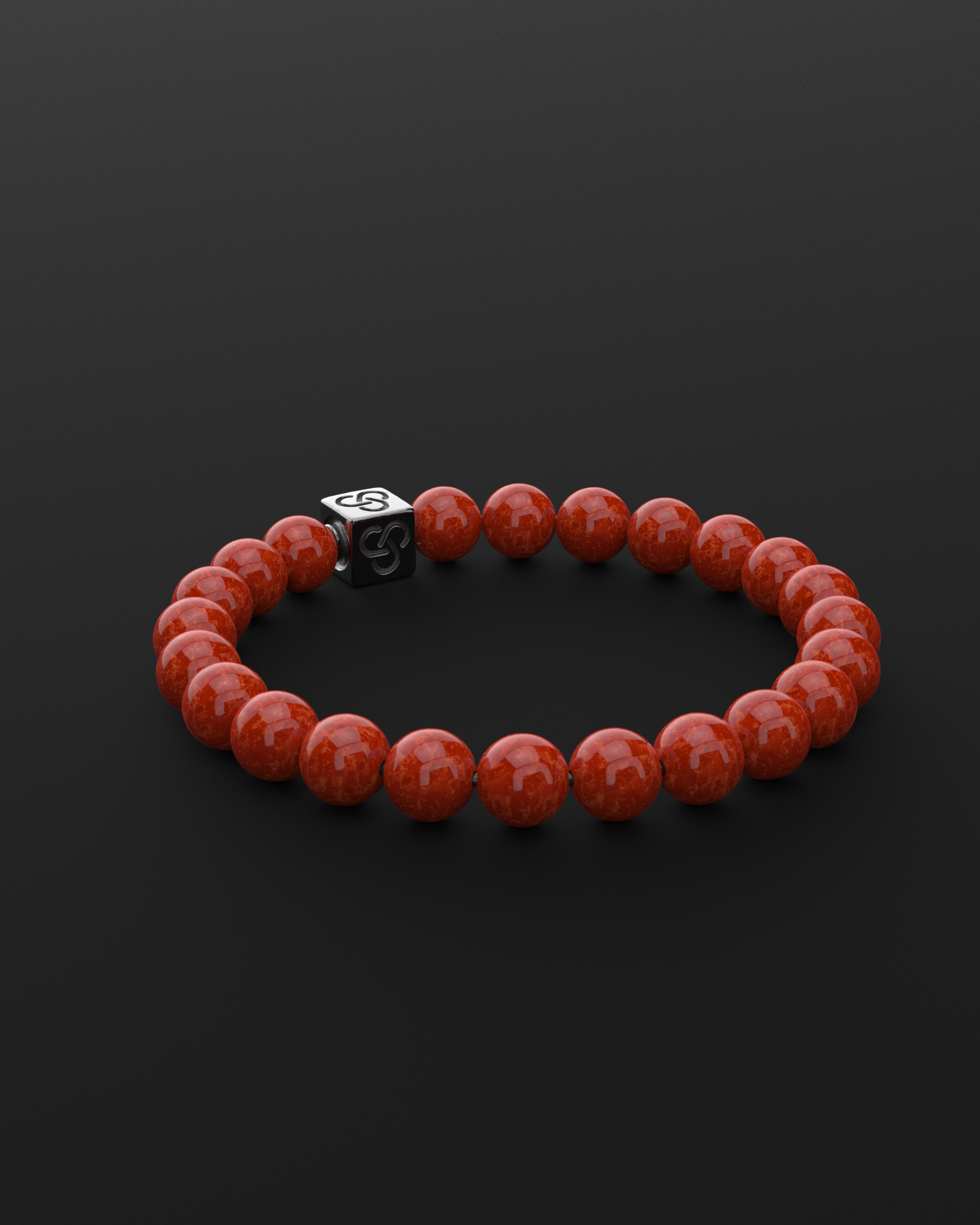 Red Jade Bracelet 8mm | Essential