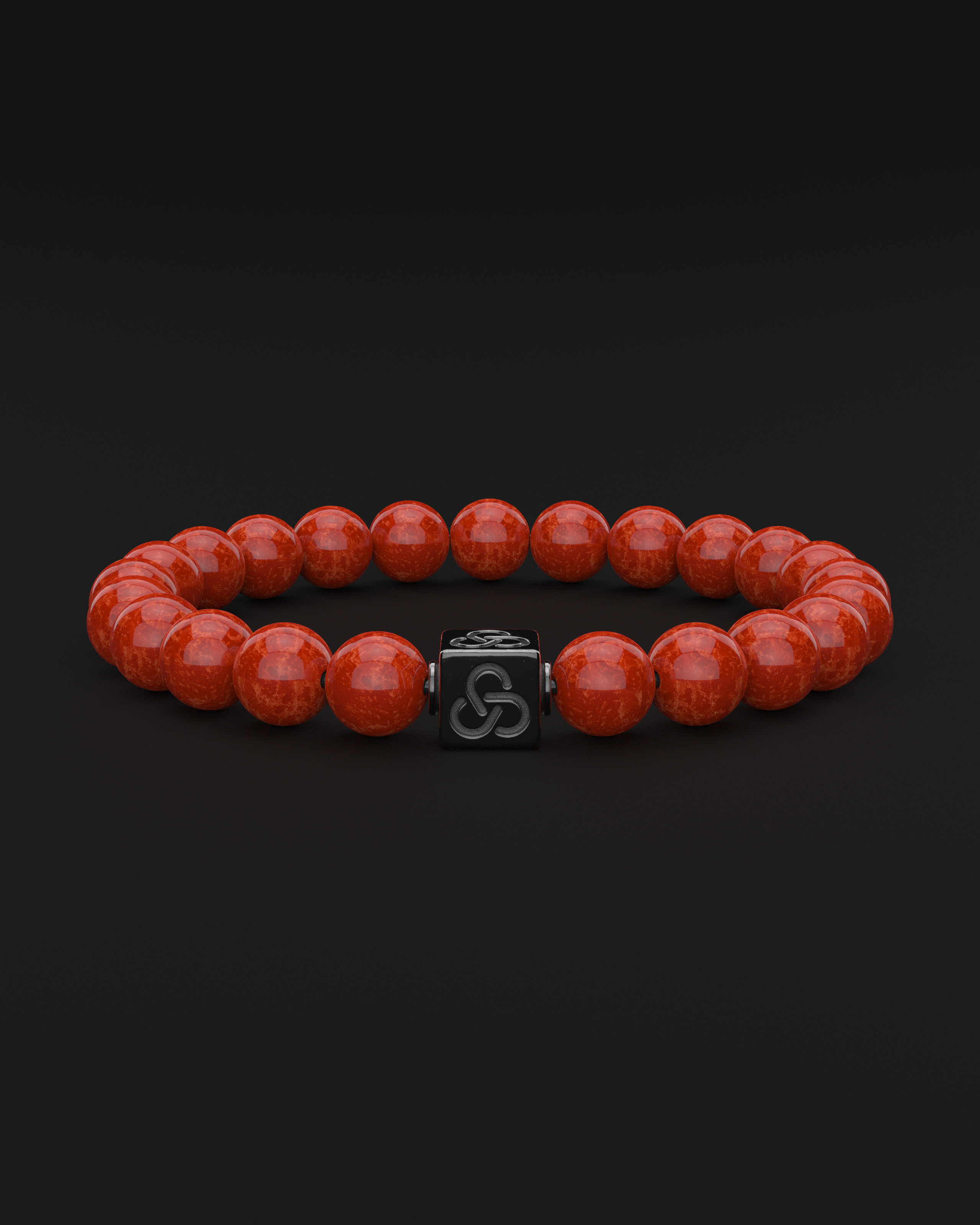 Red Jade Bracelet 8mm | Essential