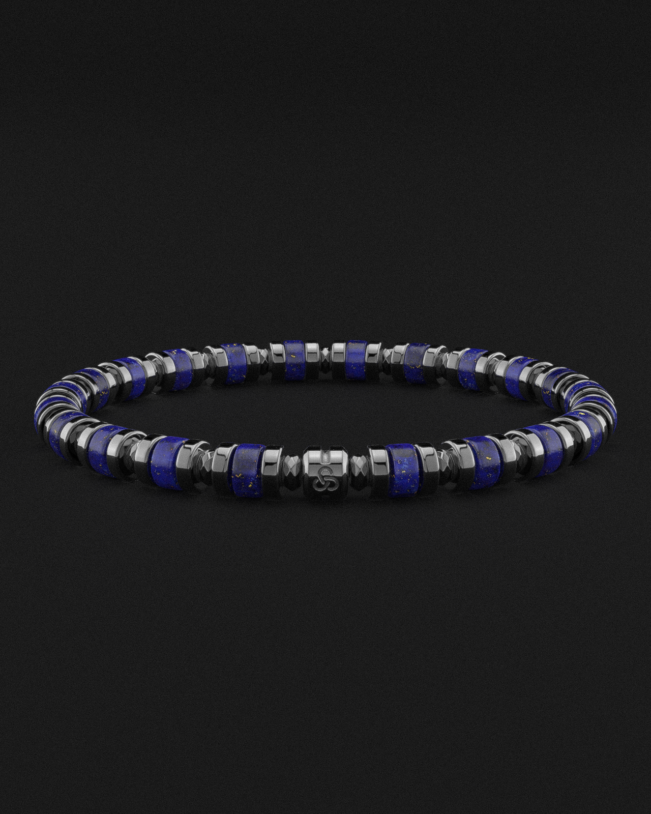 Bracelet Lapis-Lazuli 6mm | Entretoise