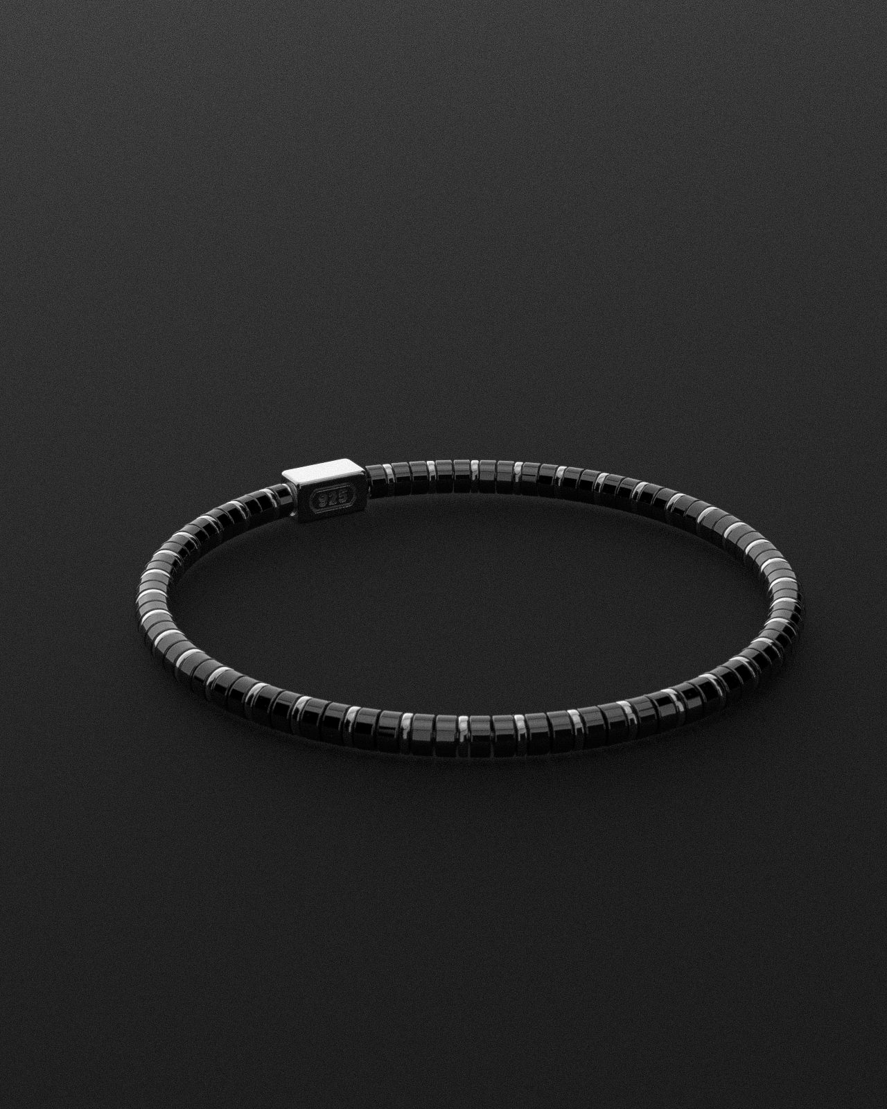Onyx Armband 4mm | Spacer #2