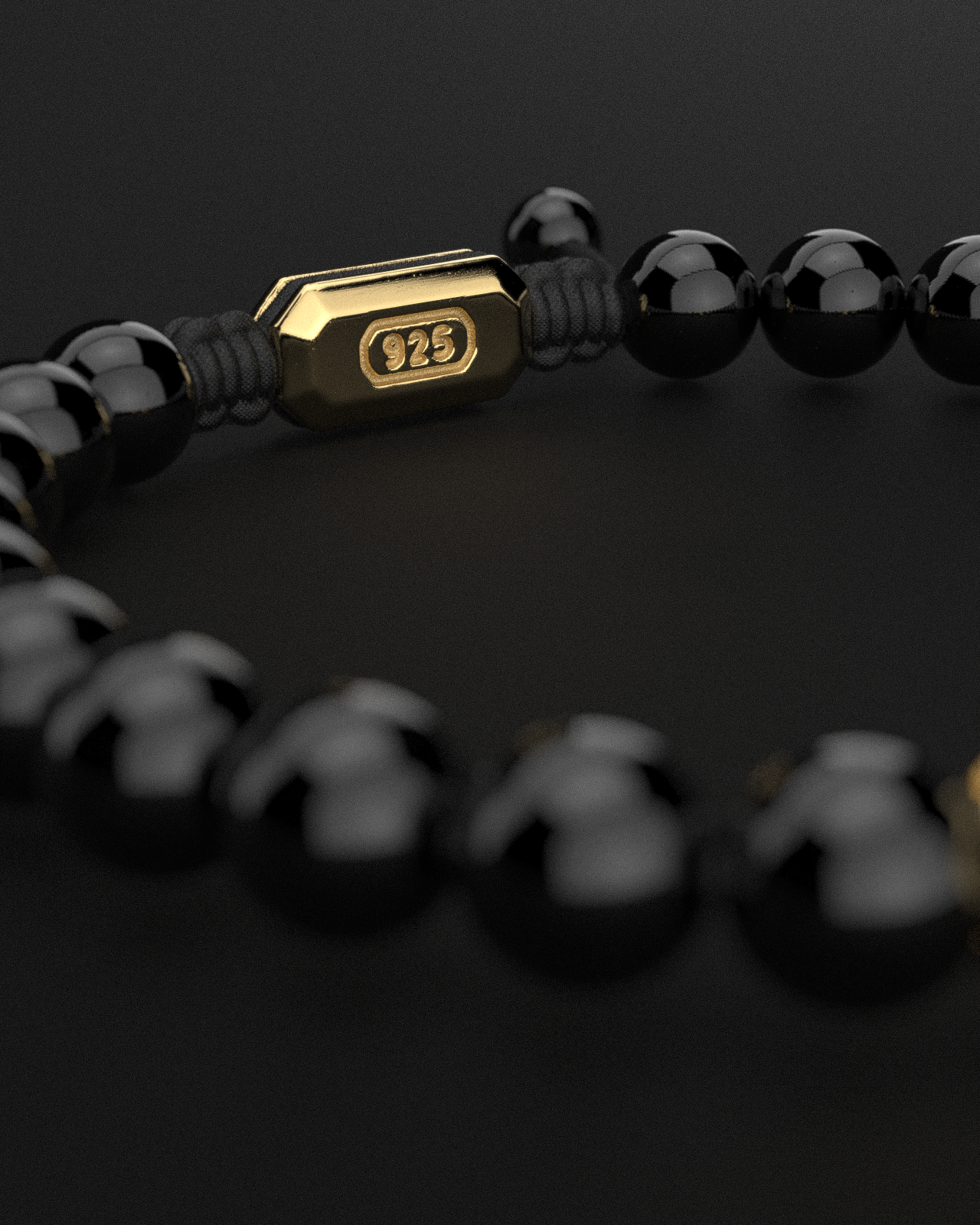 Onyx Bracelet 8mm | Geom