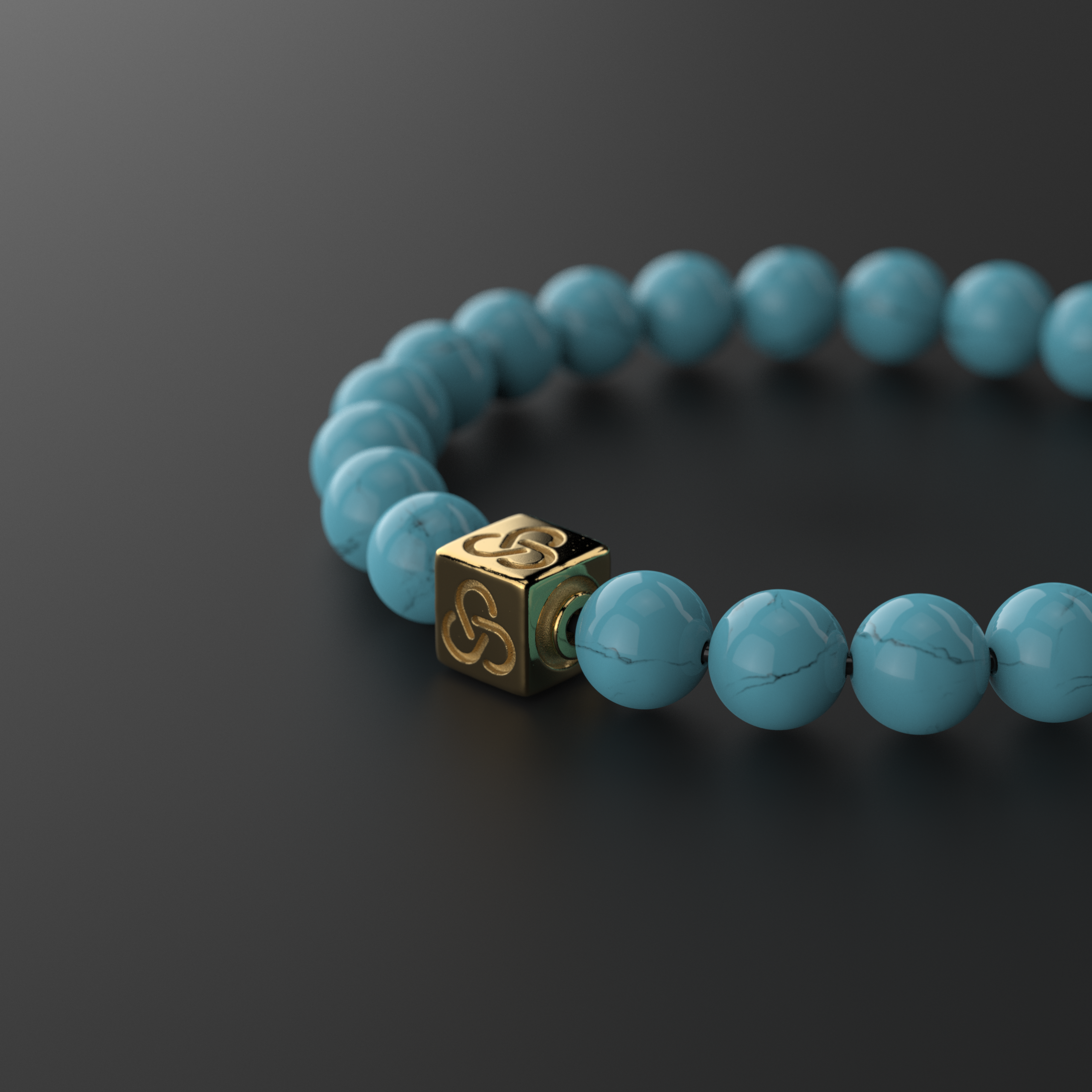 Turquoise Bracelet 8mm | Essential