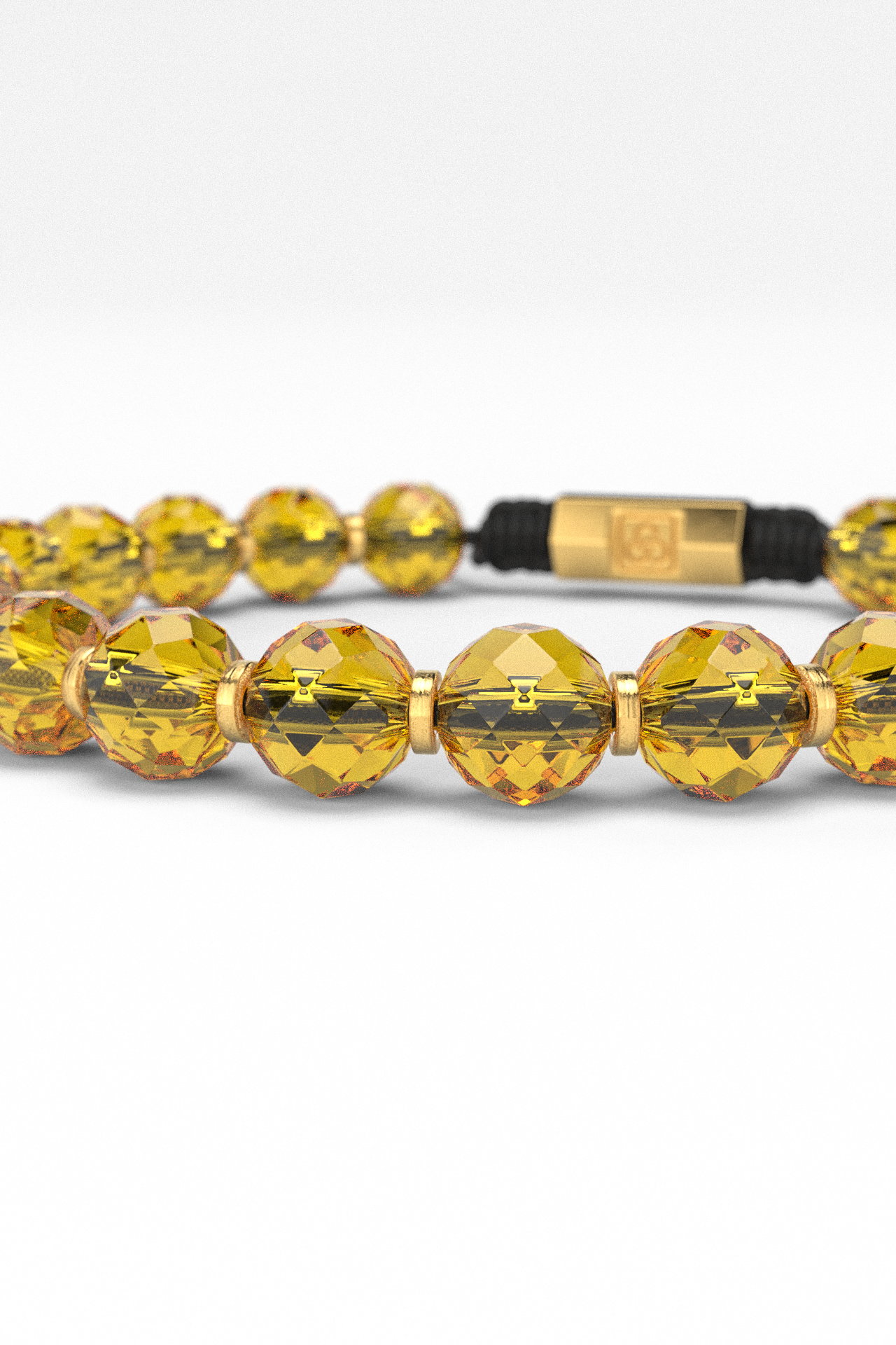 Citrine Bracelet | Faceted Beads