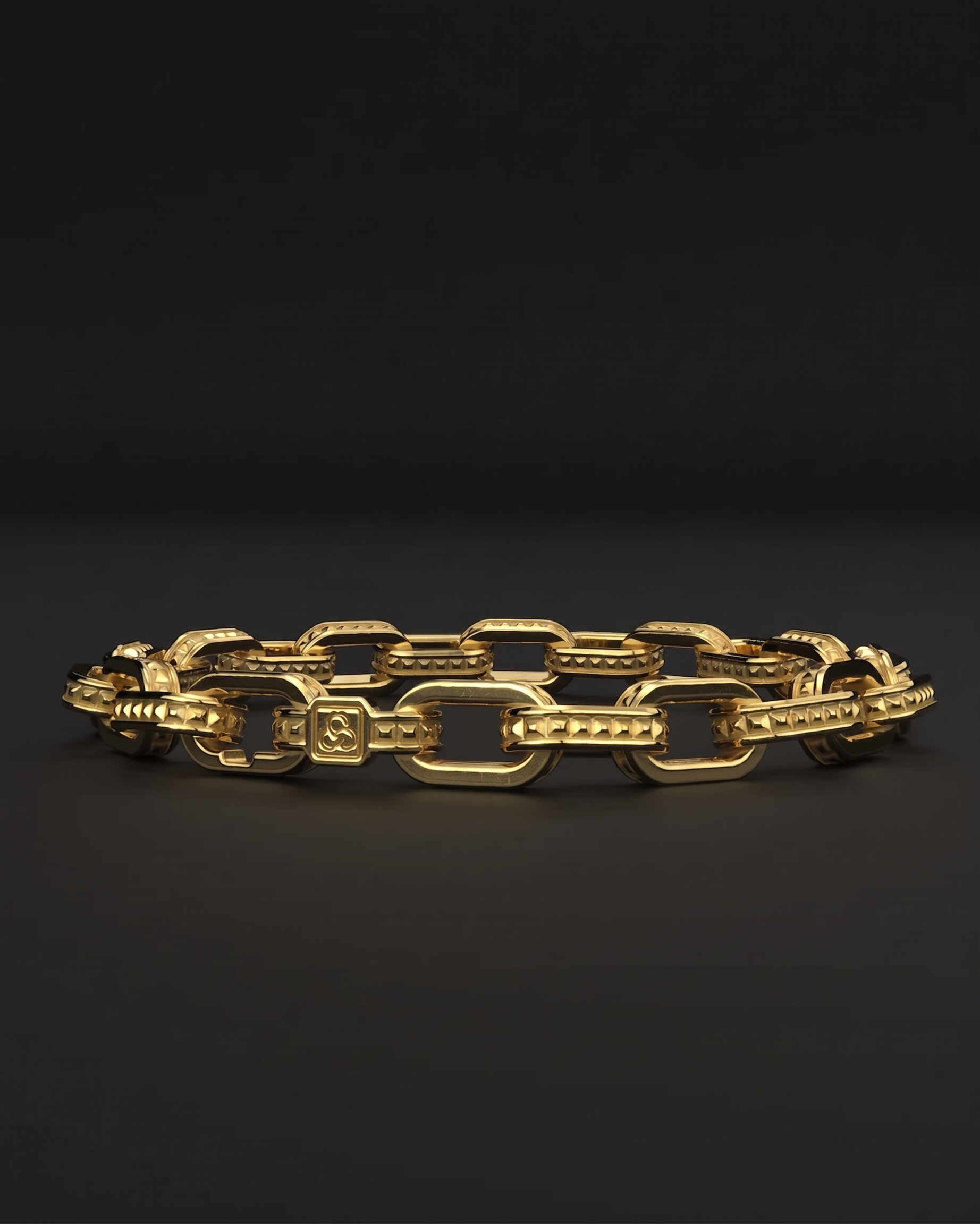 Link Bracelet #6 | Pyramid