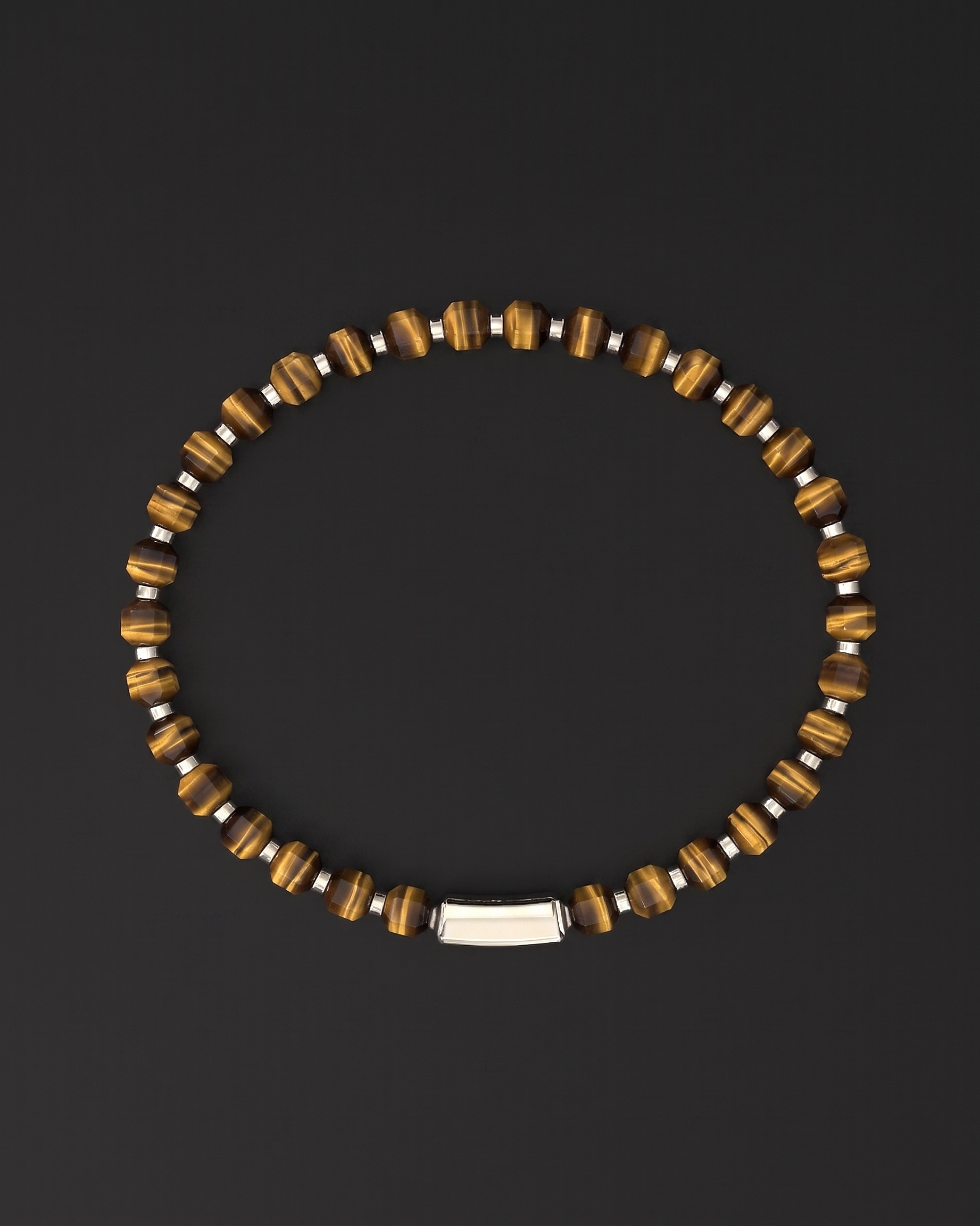 Tiger Eye Bracelet 5mm | Kubic