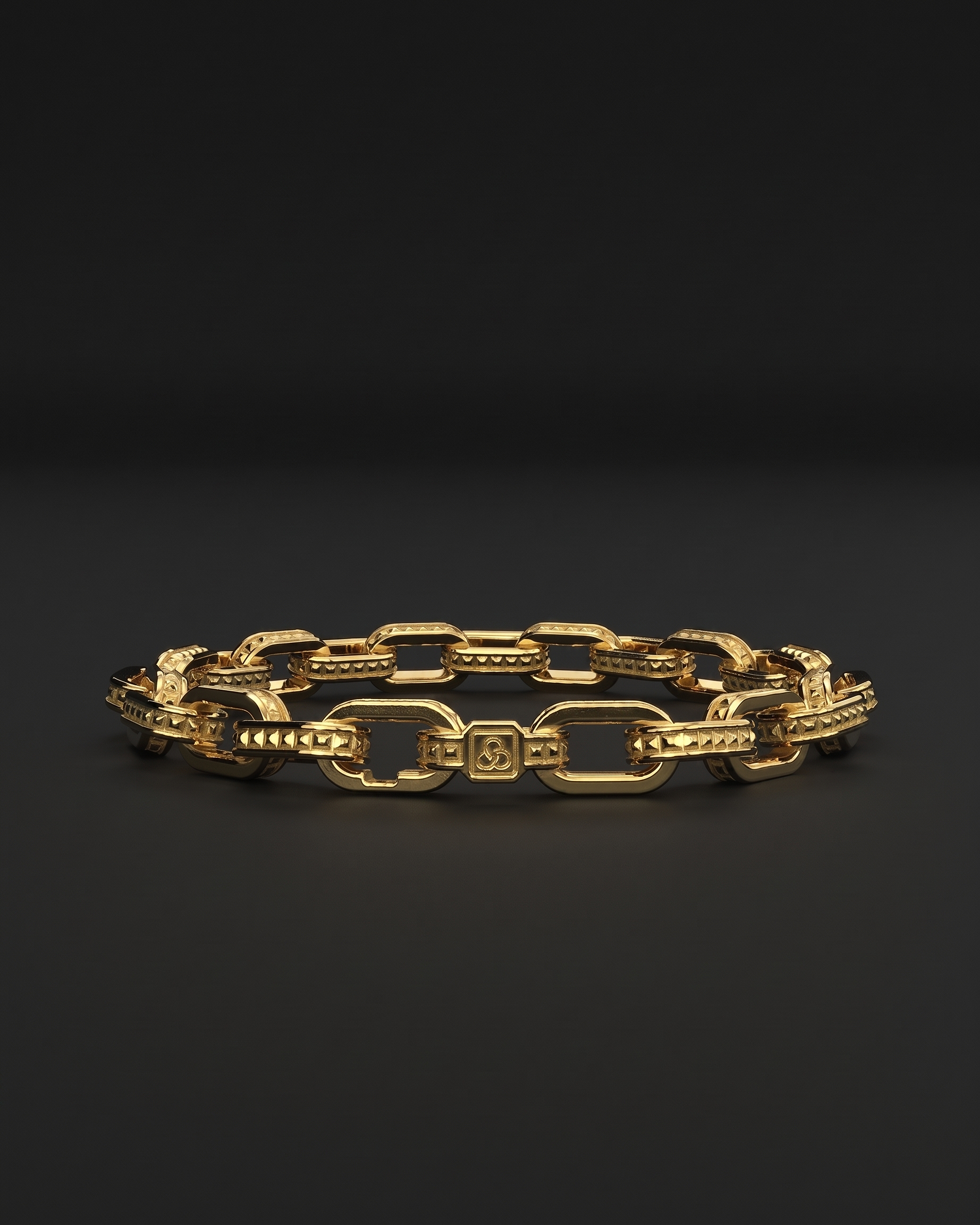 Link Bracelet #6 | Pyramid