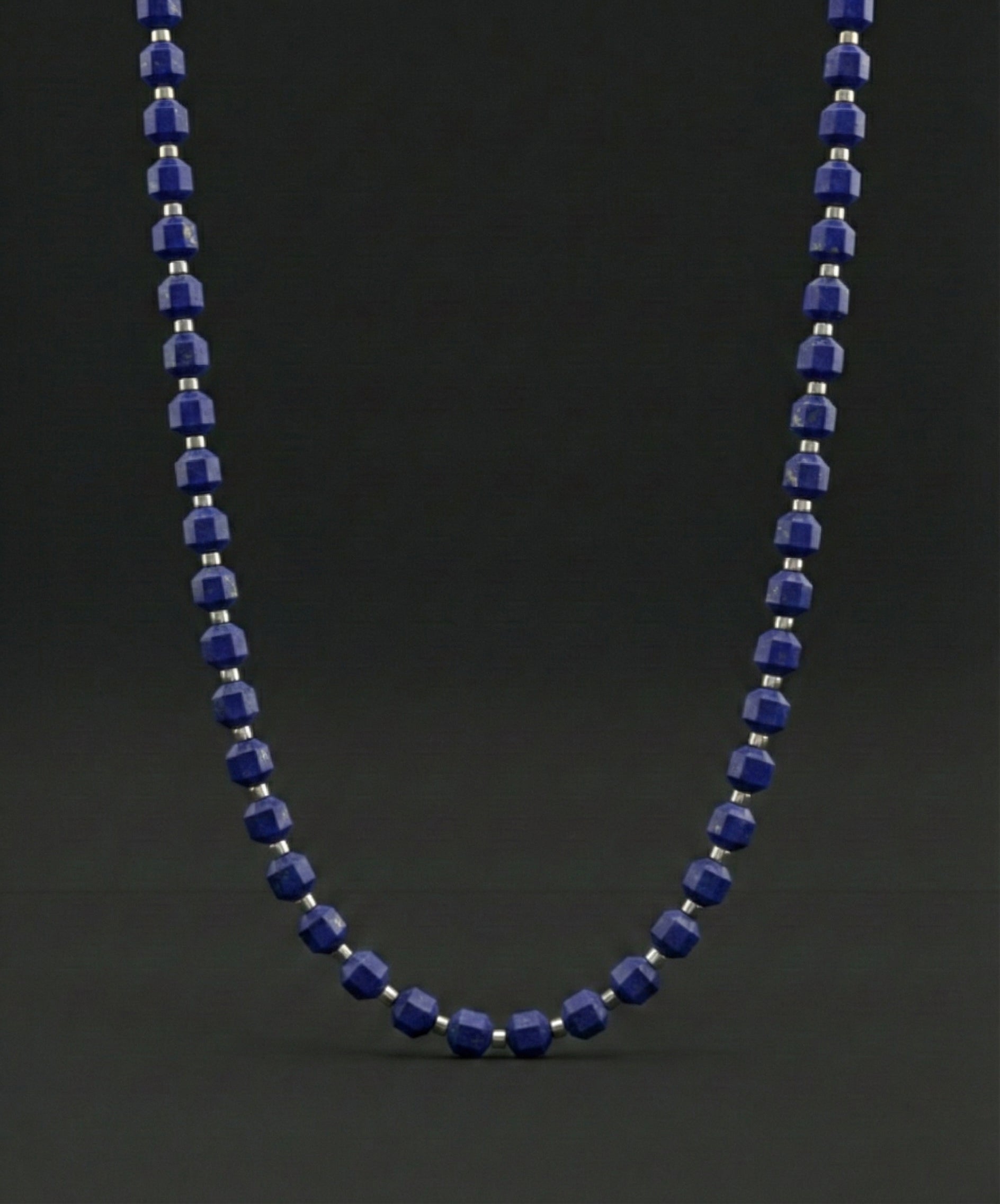 Lapis Lazuli Necklace 5mm | Kubic