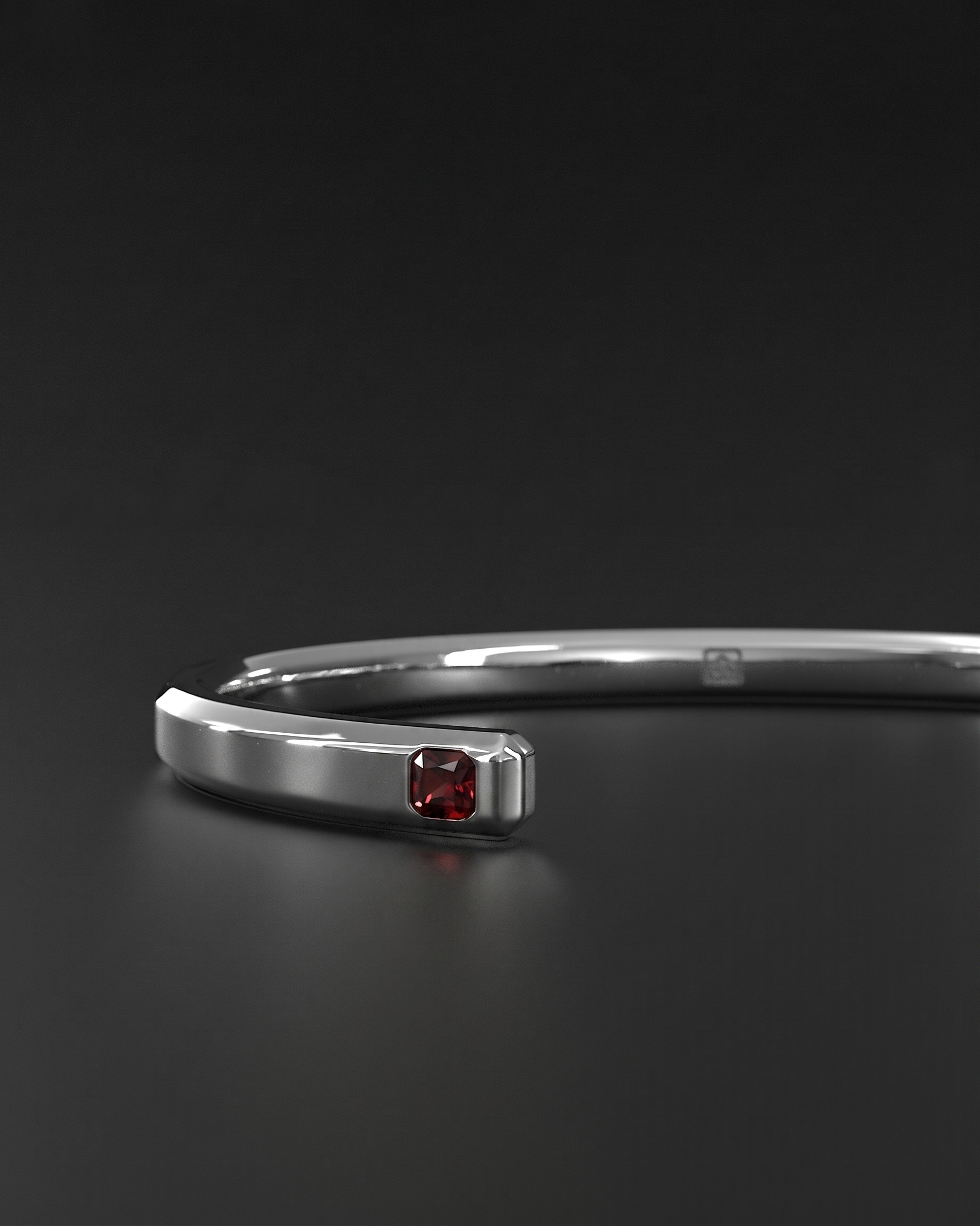 Cuff Bracelet #4 5mm | Kubic